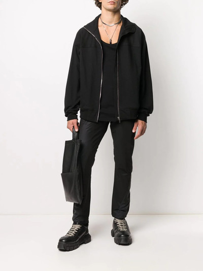 Rick Owens DRKSHDW panelled slim-fit trousers outlook