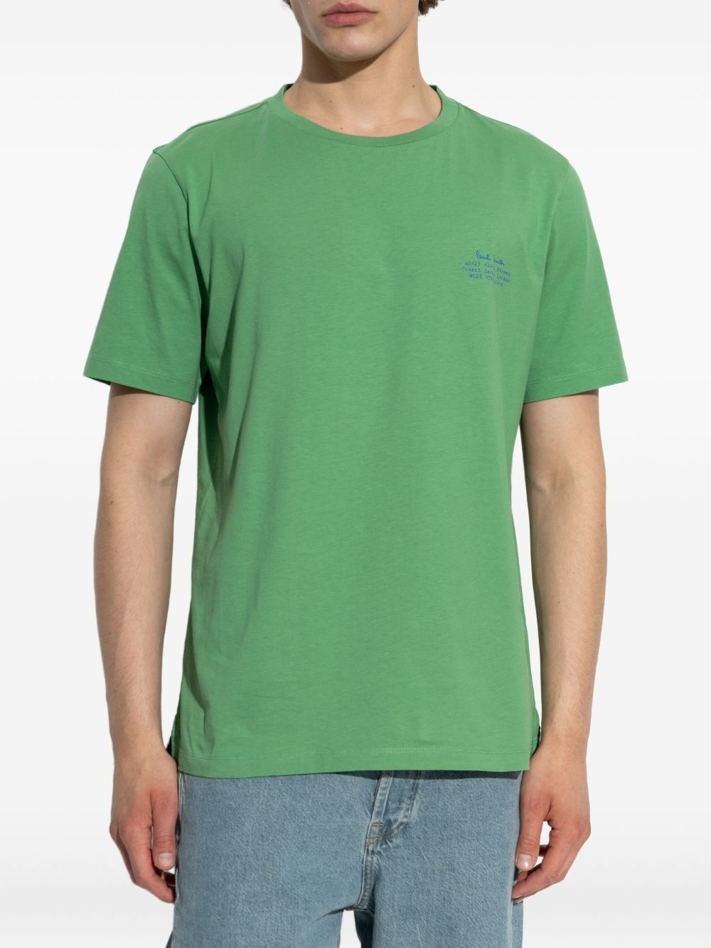 logo-print T-shirt - 3