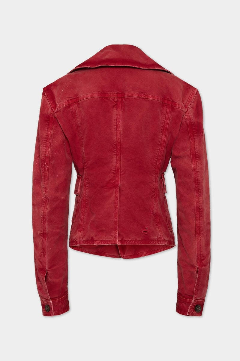 DSQUARED2 D2 HERITAGE DESTROYED JACKET outlook