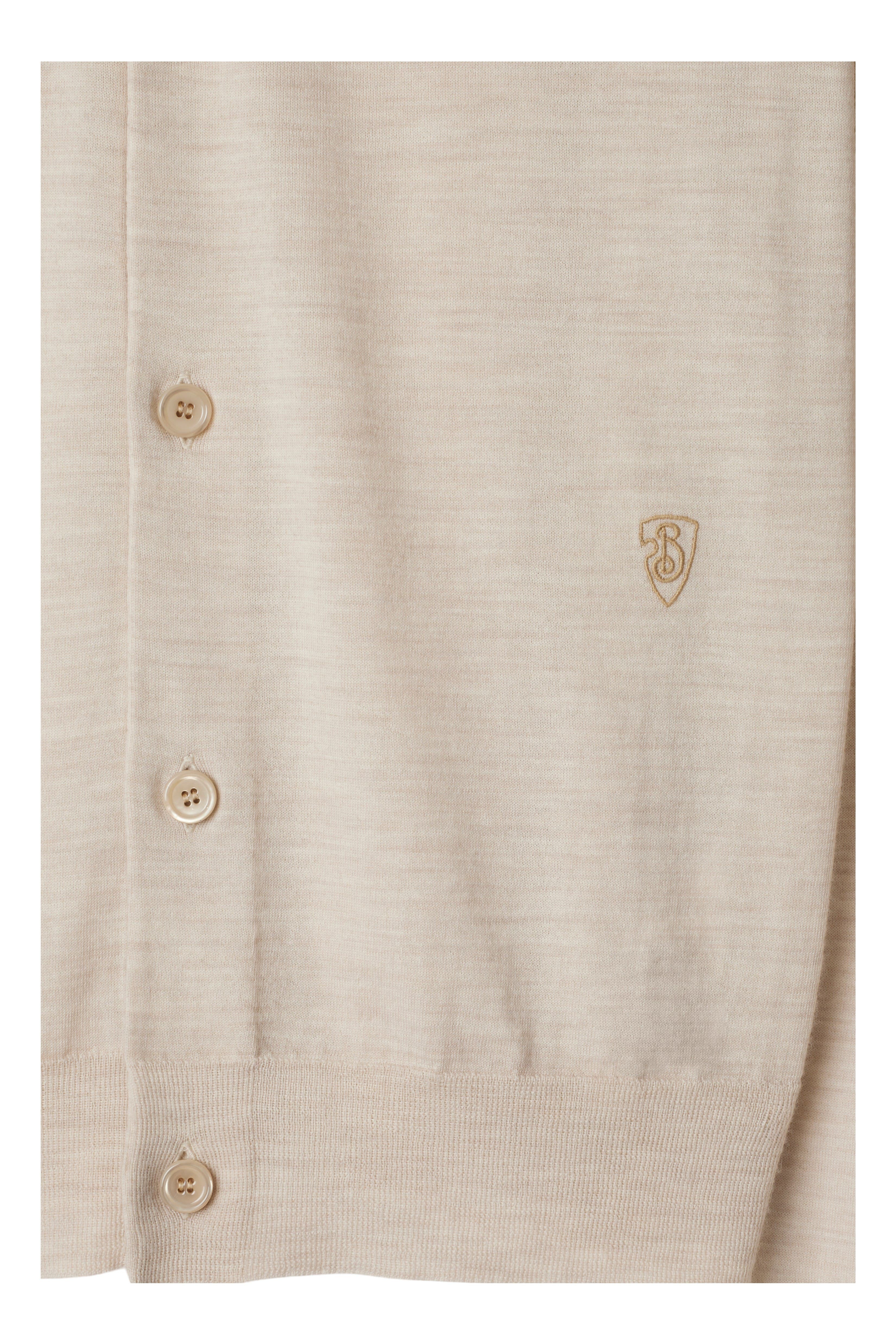 burberry Wool Cardigan in Nutmeg at Nordstrom - 5