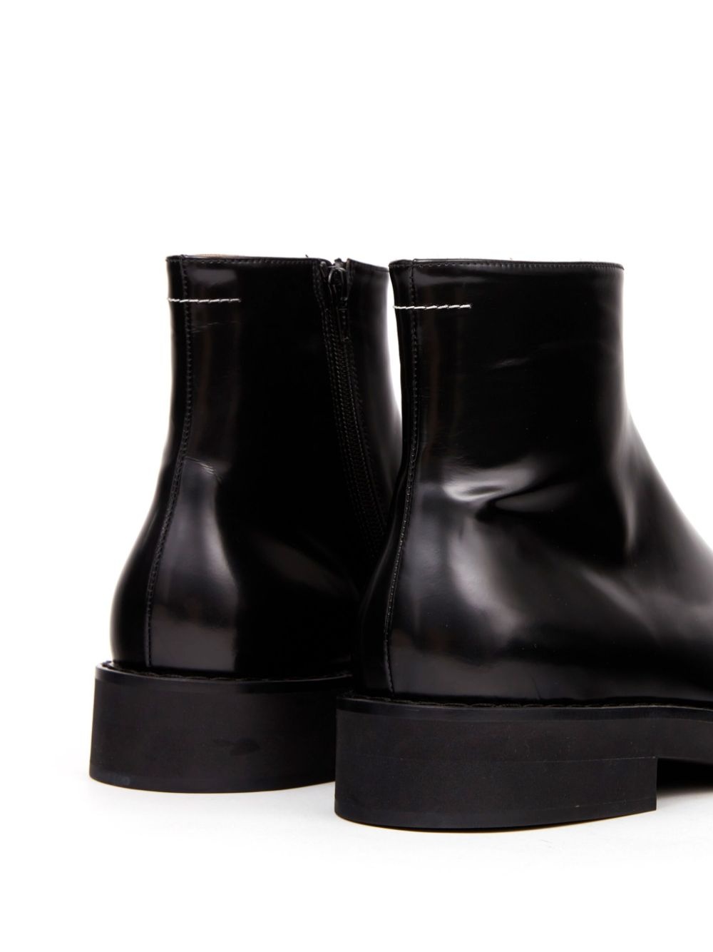 TRUNK LEATHER ANKLE BOOTS - 5