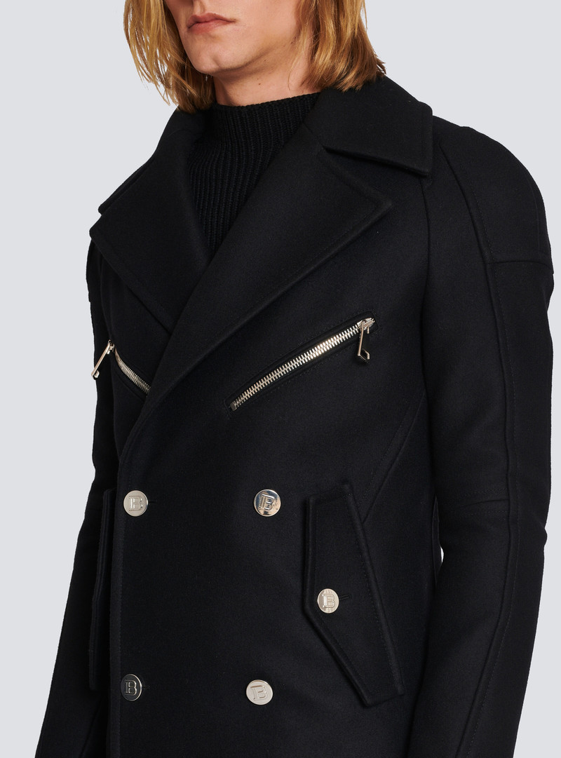 Short wool coat 6