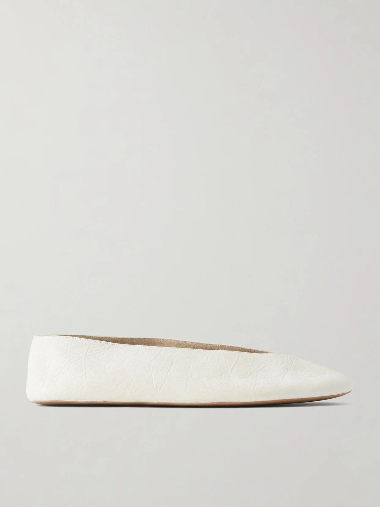 Fay Leather Ballet Flats - 1