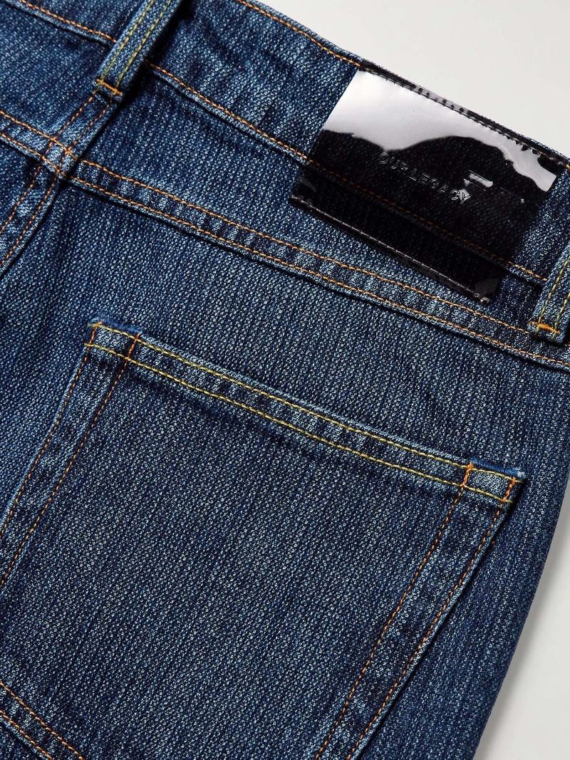 Linear high-rise straight-leg jeans 6