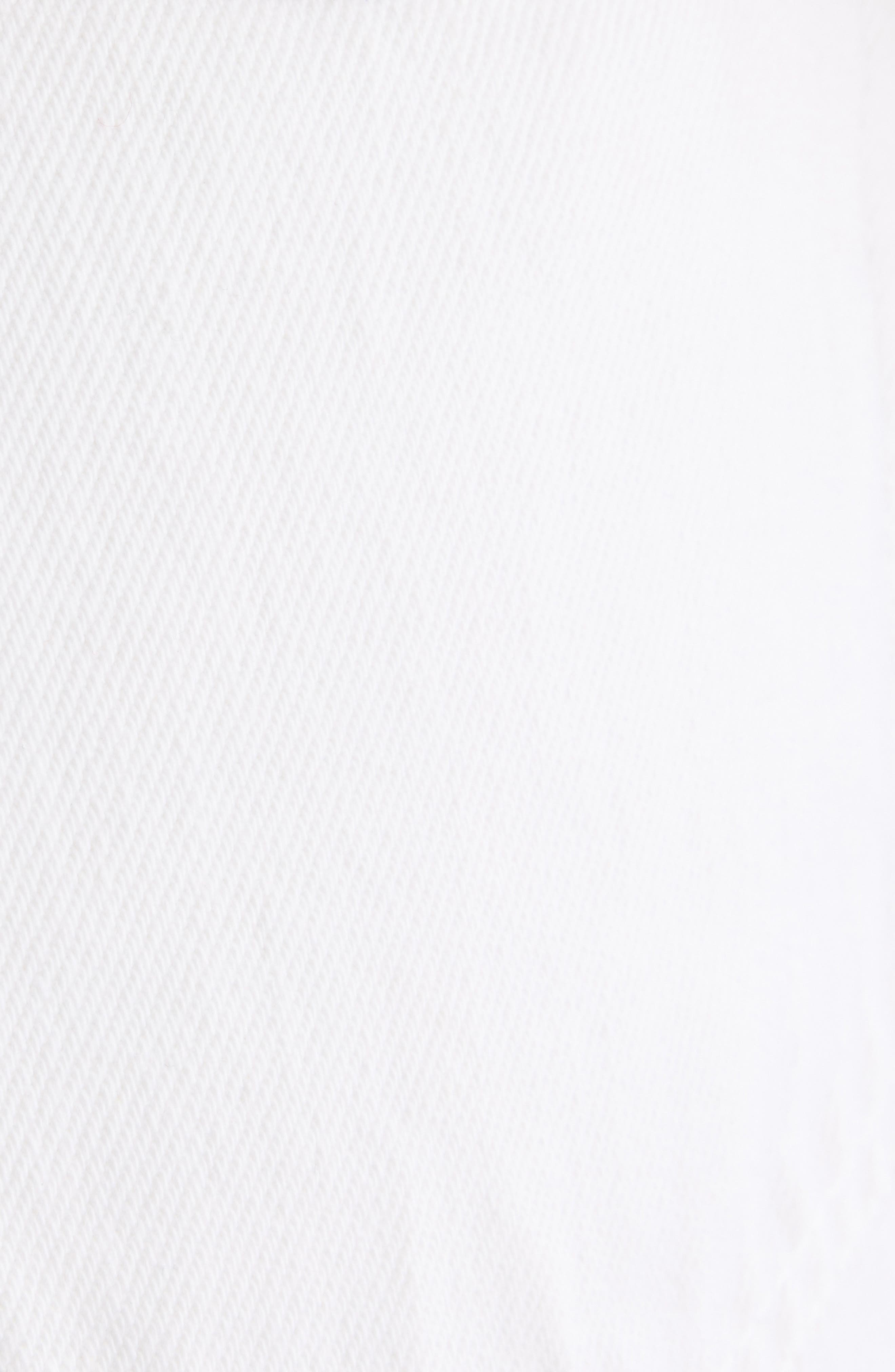 Chloé High Waist Wide Leg Jeans in White at Nordstrom - 6