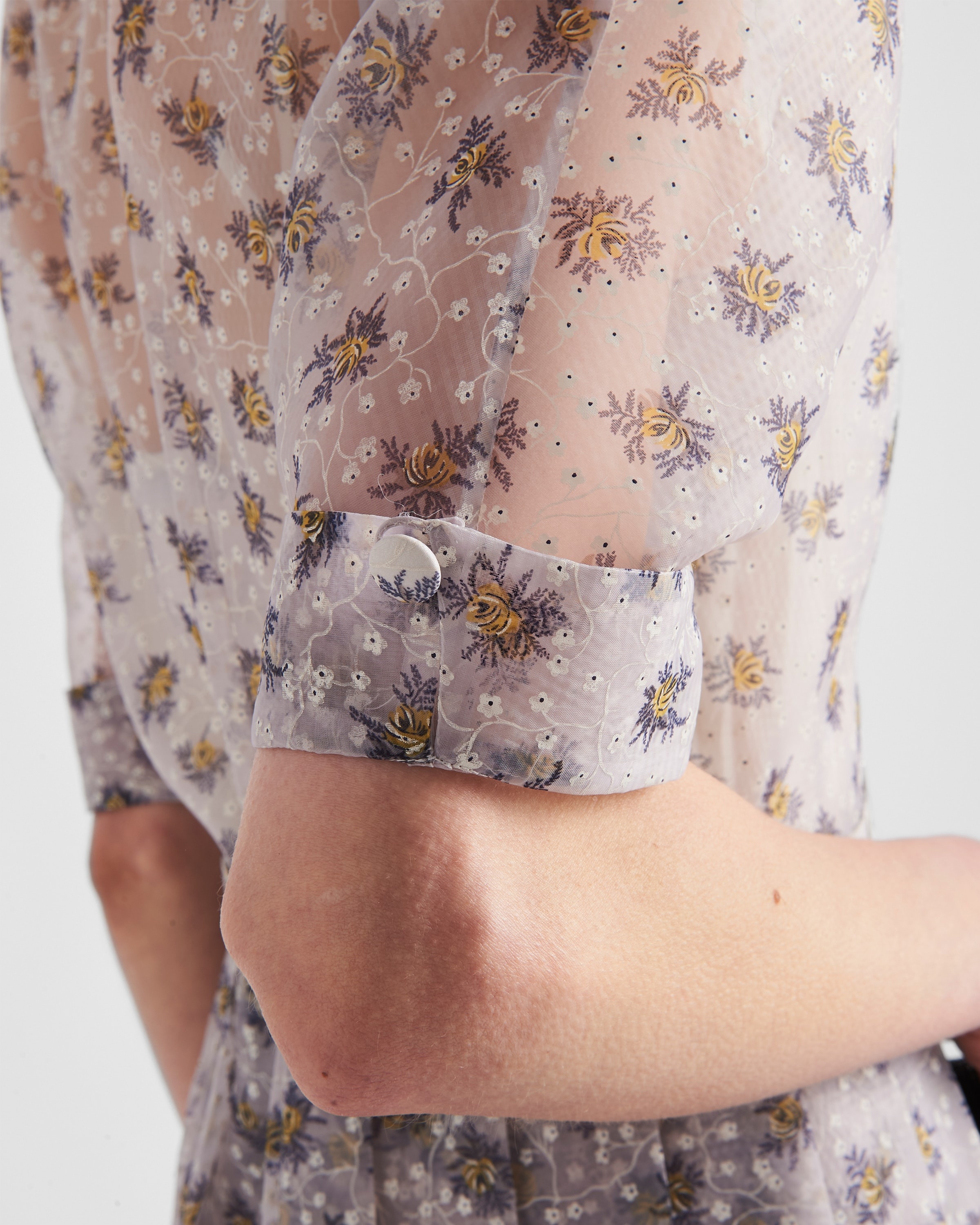 【プラダ・PRADA】Printed nylonette dress Prada Printed Nylonette Dress | Saks Fifth Avenue
