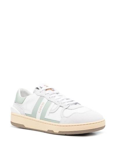 Lanvin Clay panelled low-top sneakers outlook