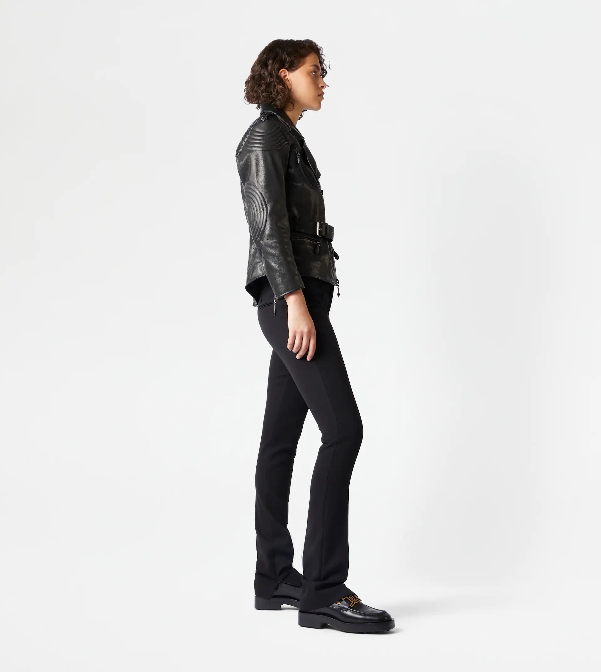 BIKER JACKET - BLACK - 4