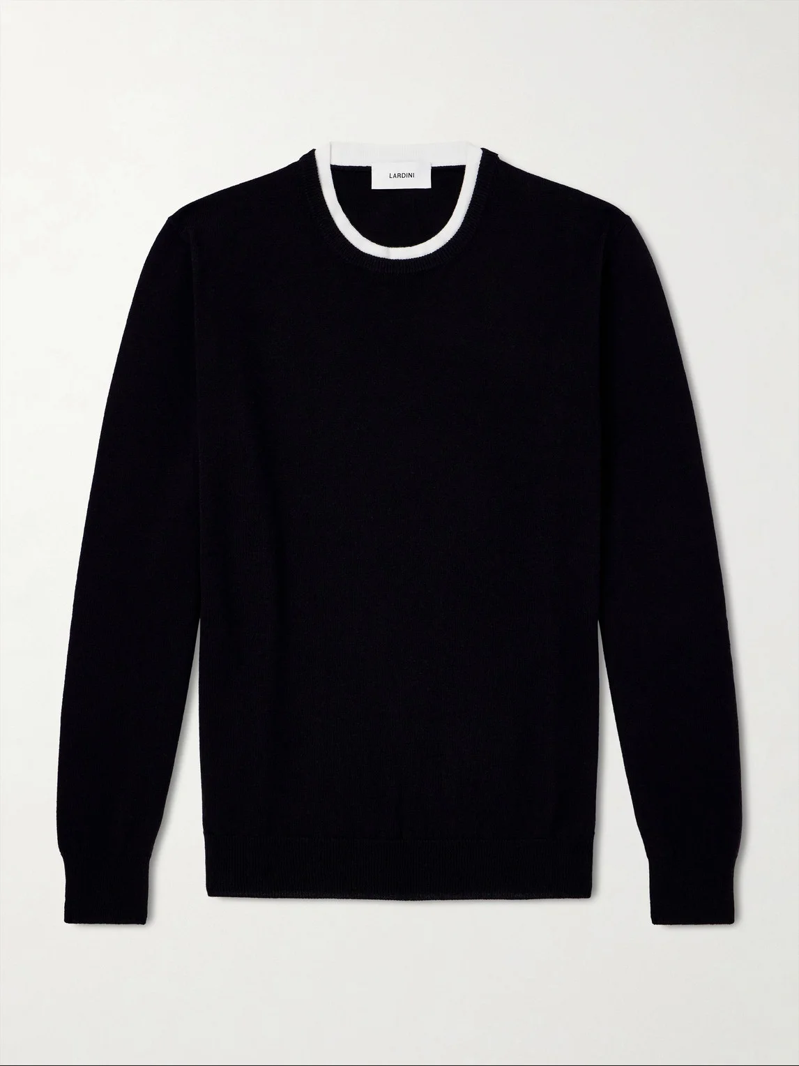Wool and Cashmere-Blend Sweater - 1