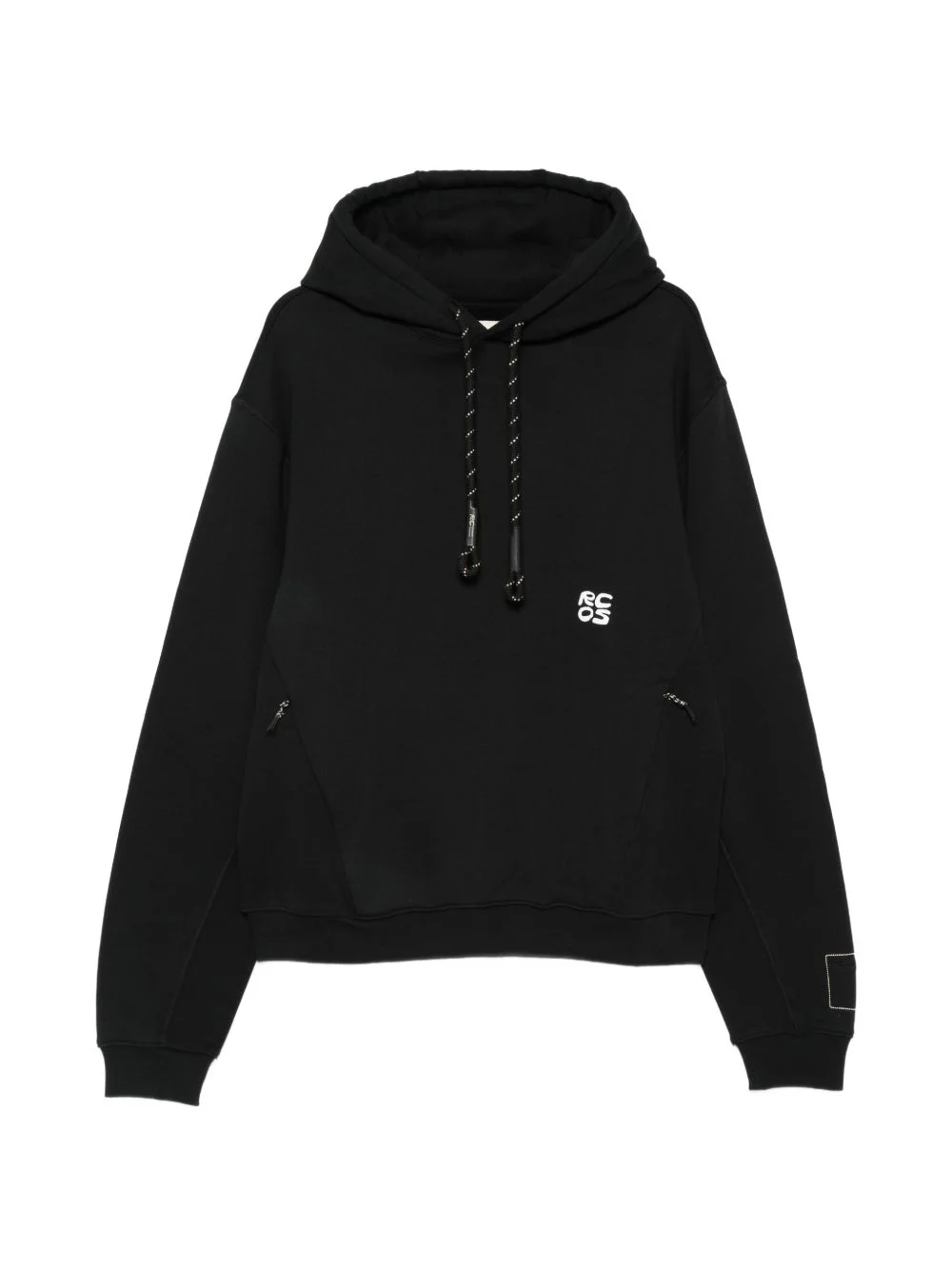 logo-print hoodie - 1