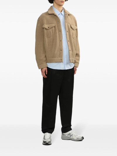 Comme des Garçons Homme cotton straight-leg trousers outlook