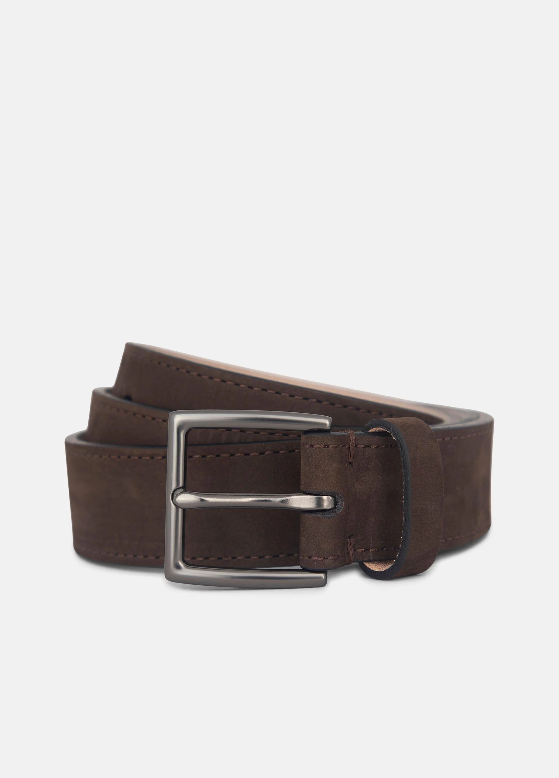 Men's 32mm Nubuck Leather Belt - 1