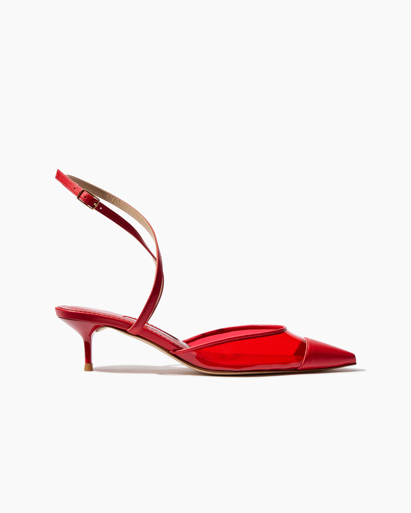Plexi Slingback Pumps - 1