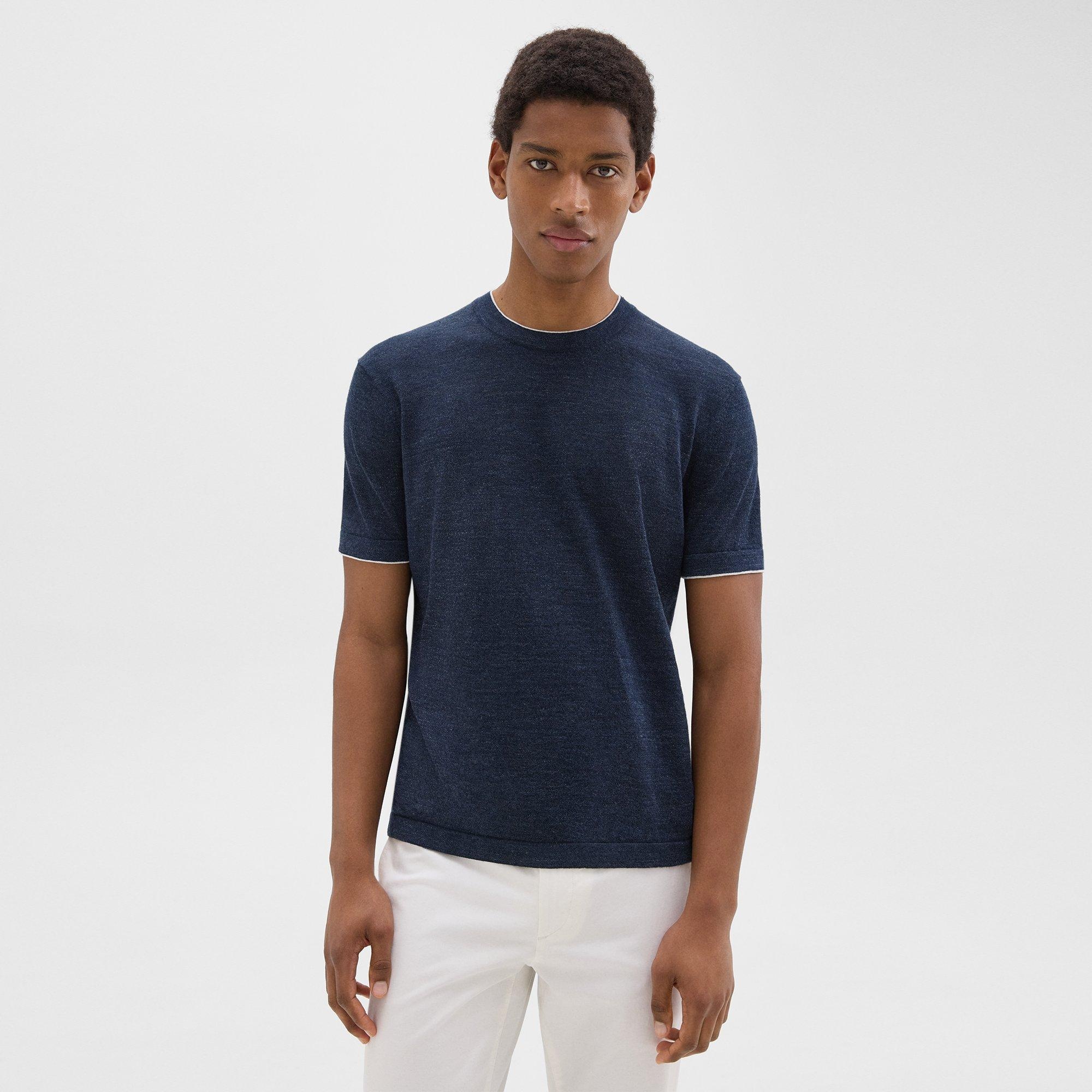 Sarior Tee in Cotton-Linen - 3