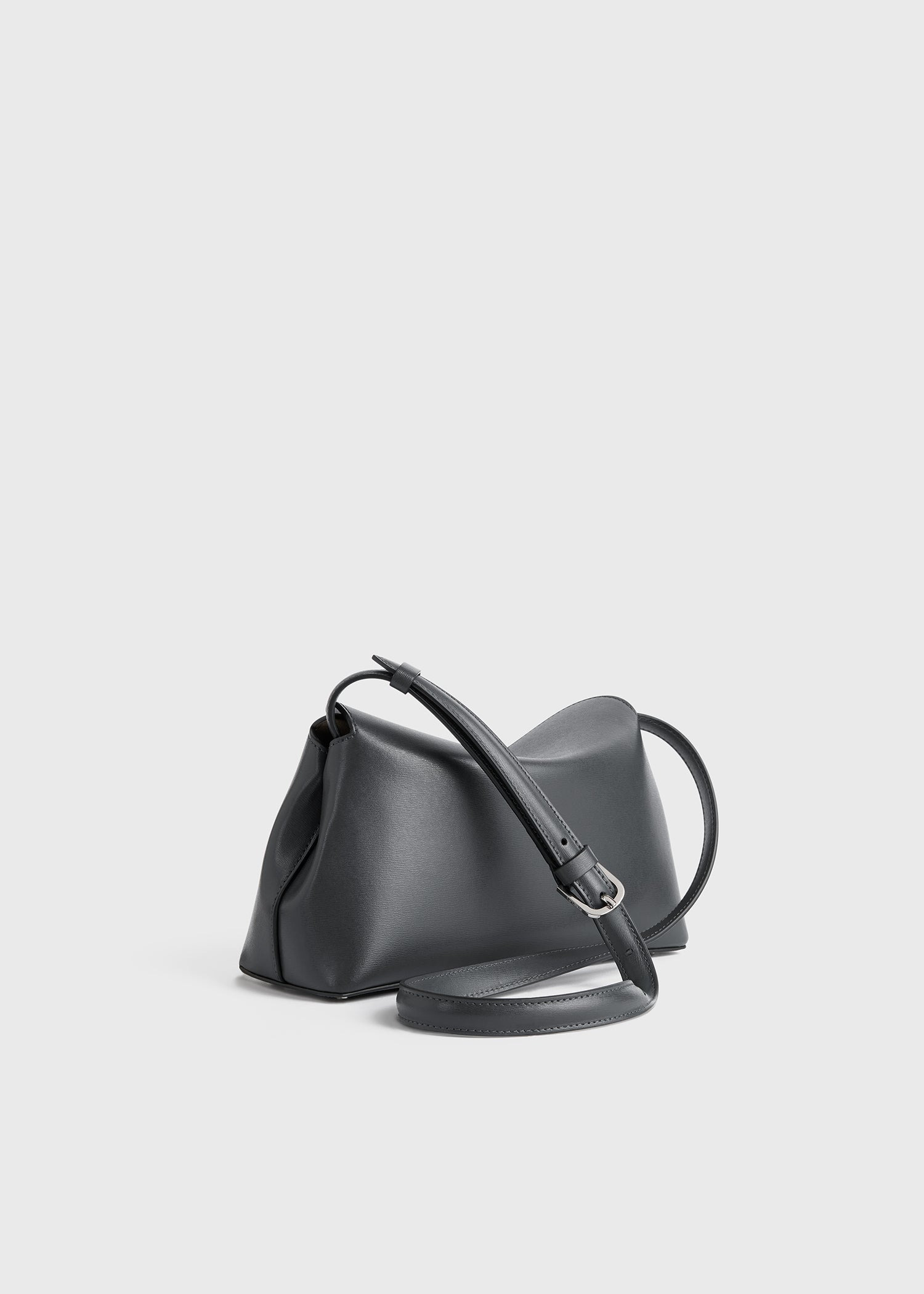 T-Lock leather clutch shark - 4