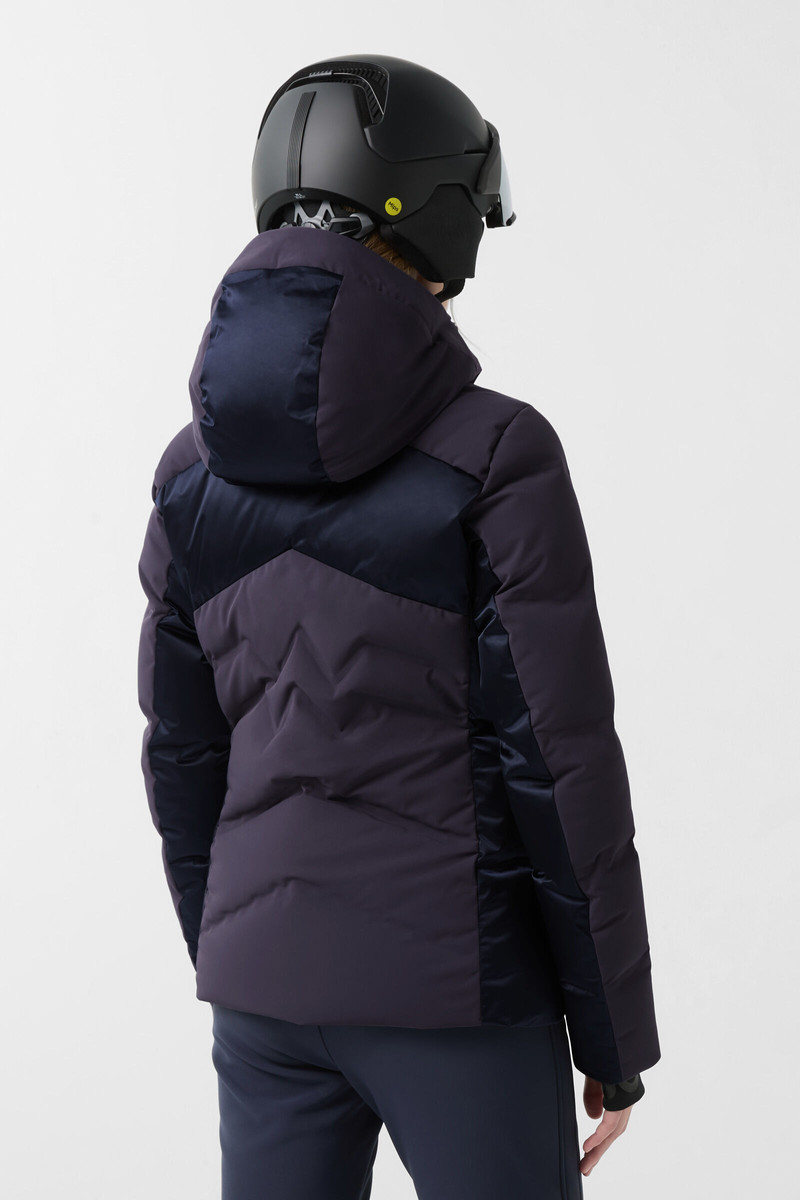Delin down ski jacket in Navy blue 3