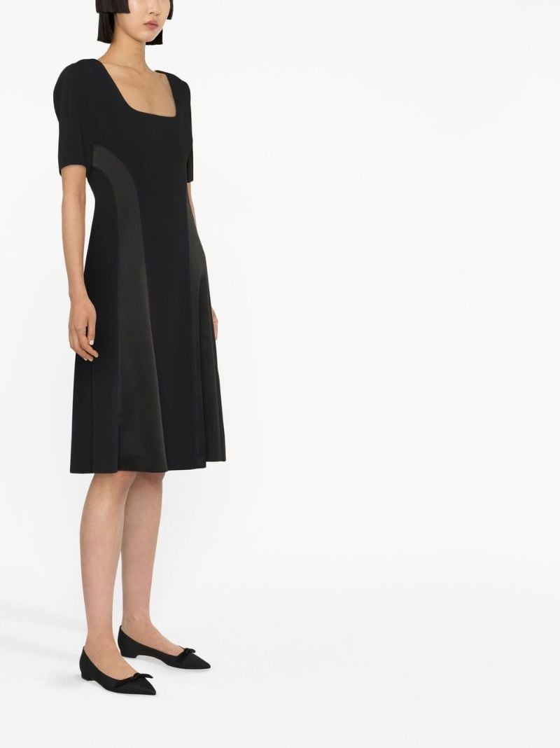 square-neck dress - 3