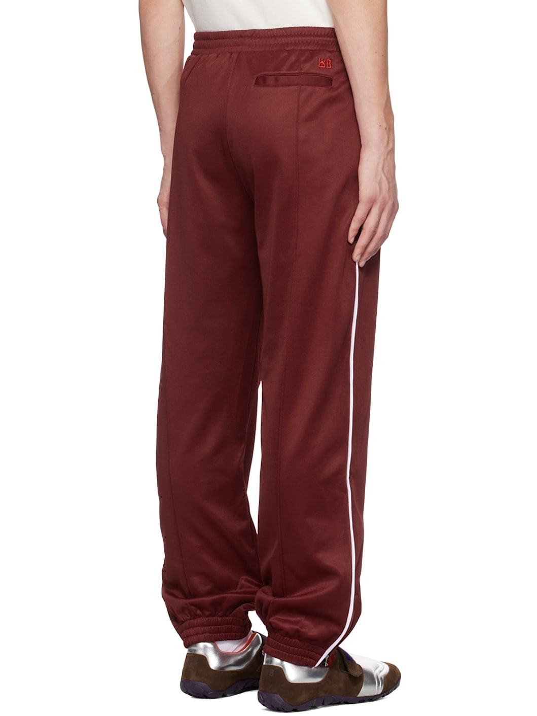 Red Essence Track Pants - 3