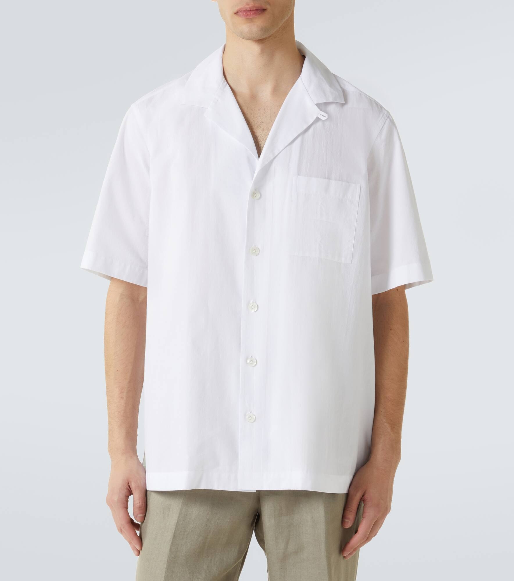 Cotton poplin shirt - 3