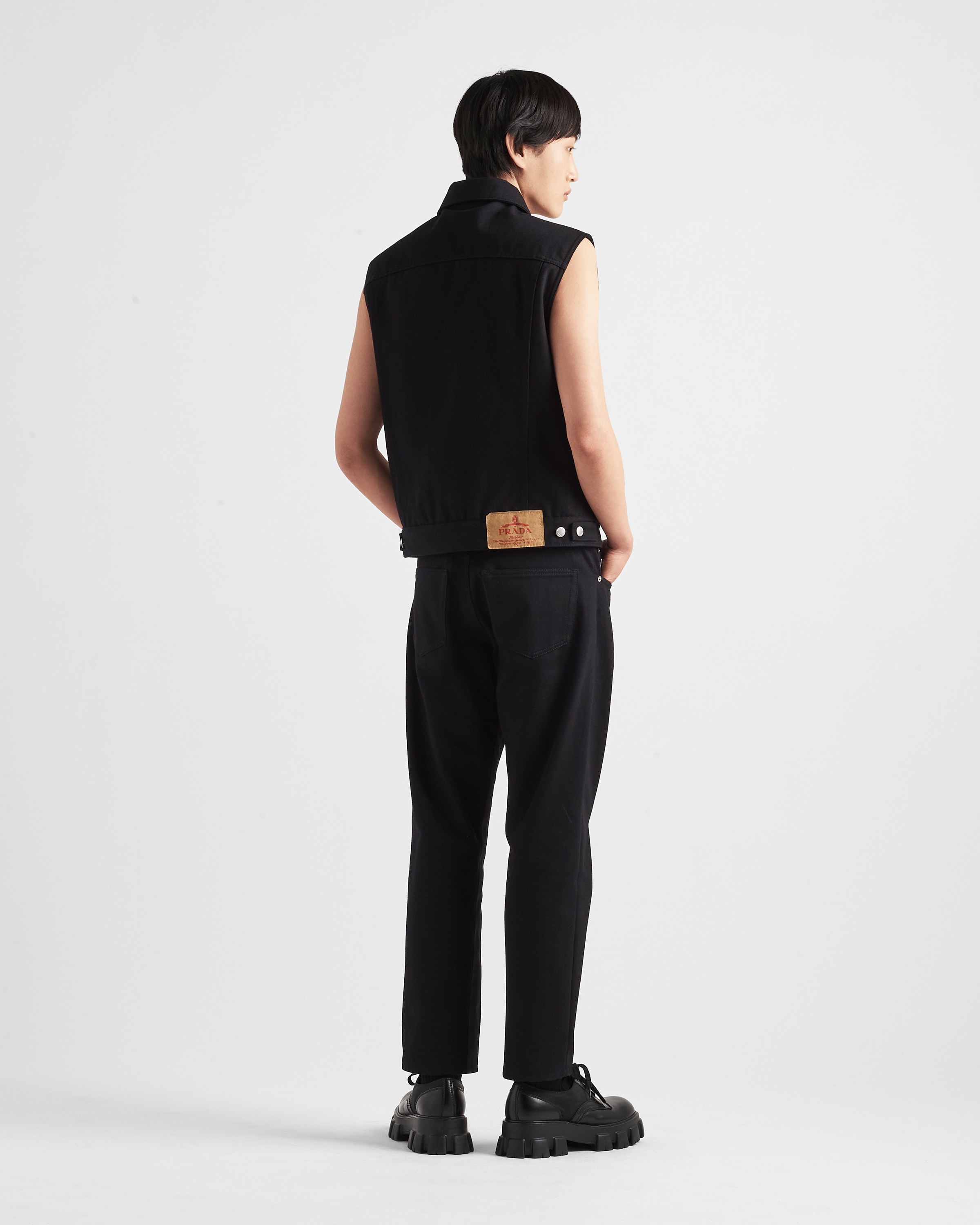 Five-pocket bull denim jeans - 5