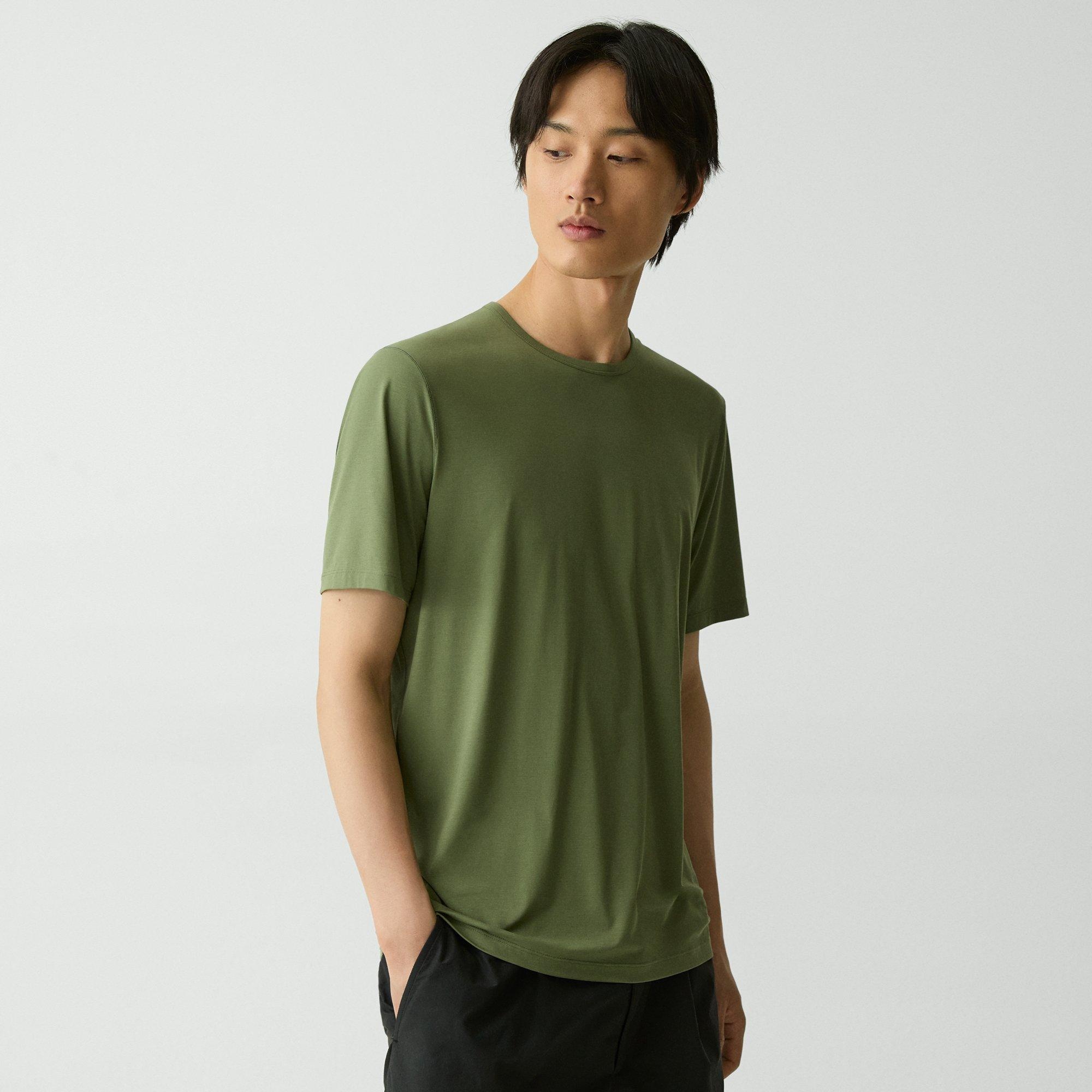 Crewneck Tee in Perform Jersey - 2
