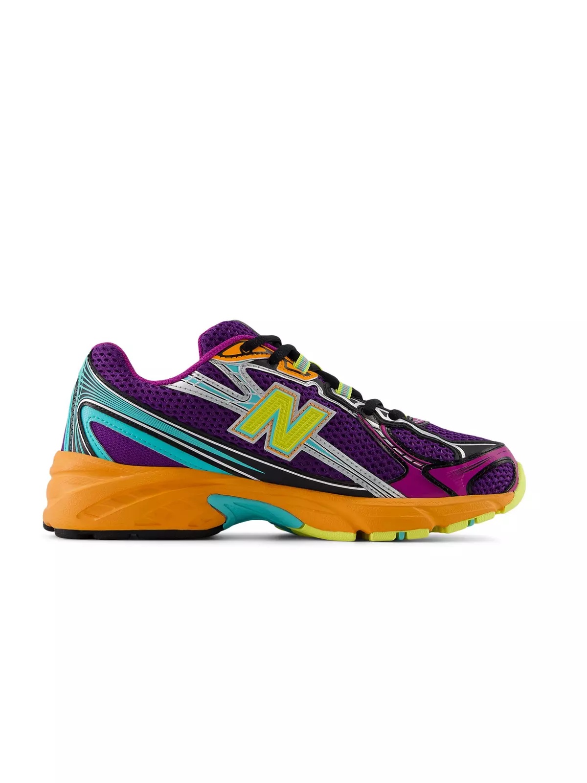740 "Concord Grape/Purple Fuchsia/Sun Glow/Firefly" Unisex Shoe - 2