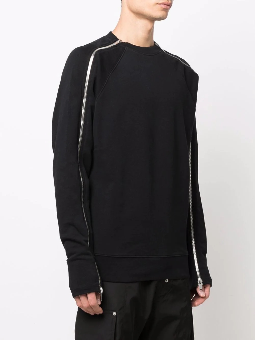 zip-detail jumper - 3