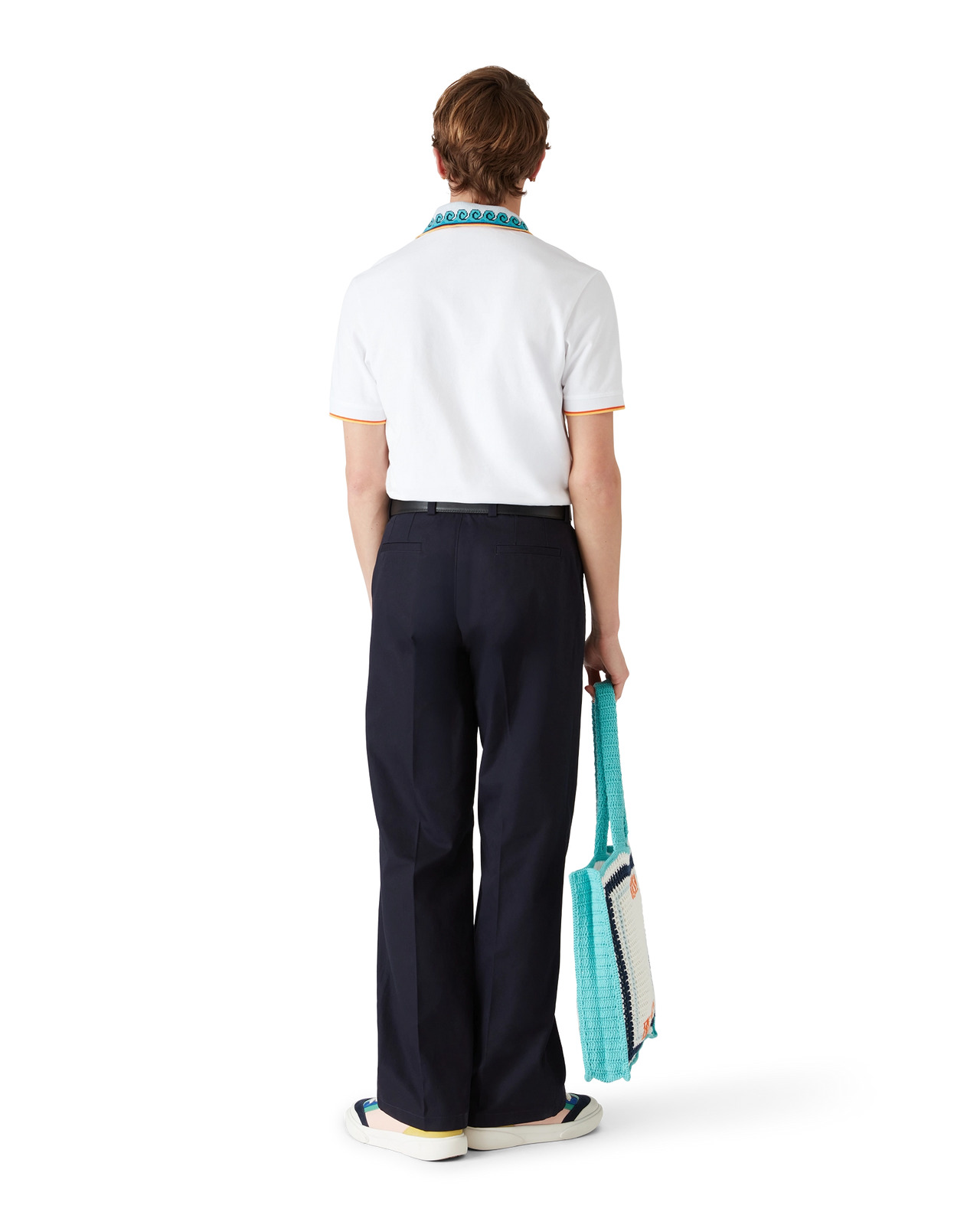 Greco Wave Polo Shirt | Casablanca Paris - 5
