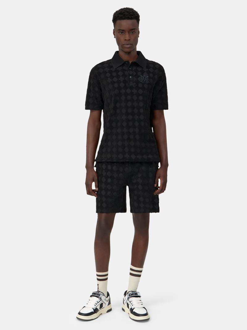 AMIRI MA QUAD TOWELING POLO outlook