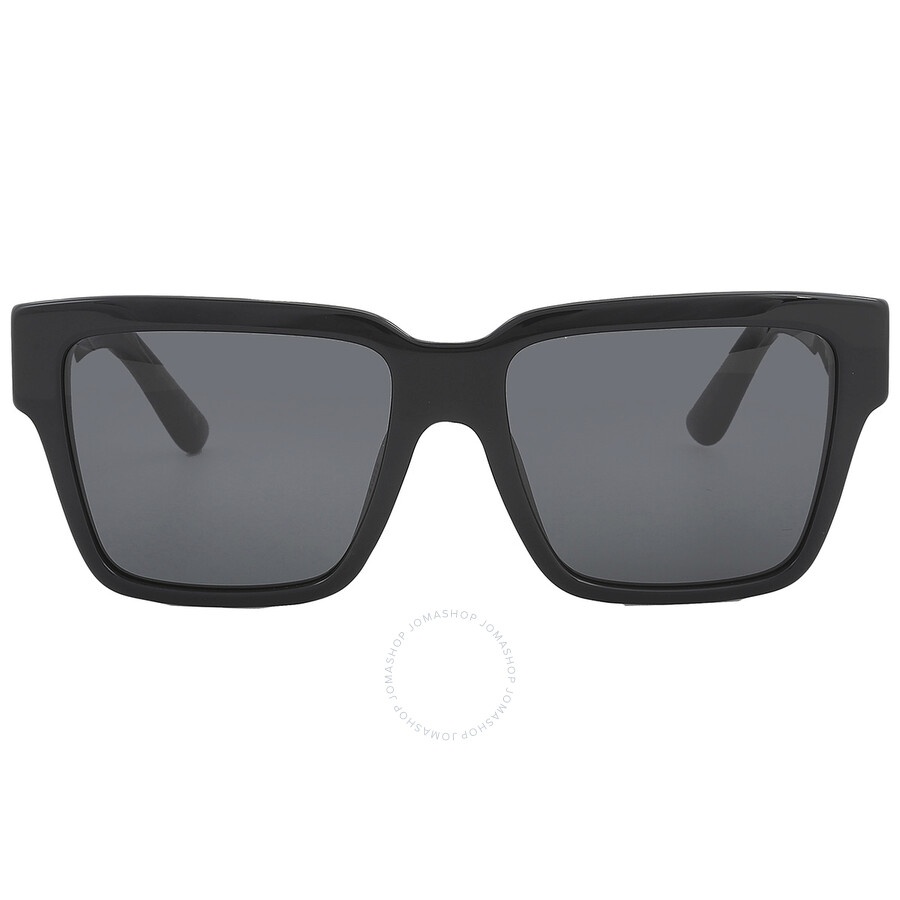 Dolce and Gabbana Dark Grey Square Ladies Sunglasses DG4436 501/87 55 - 1