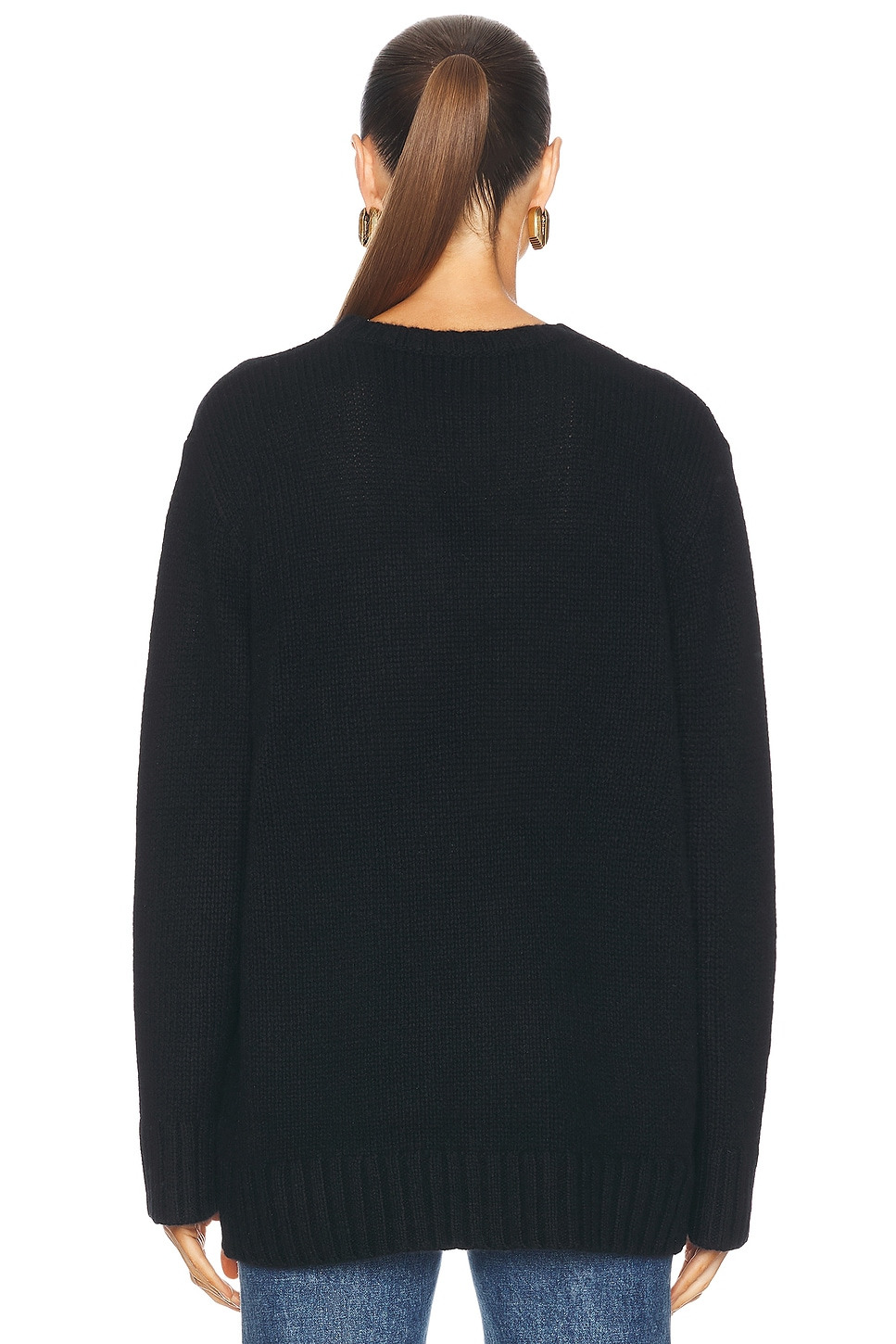 Cashmere Amelia Crewneck Sweater - 3