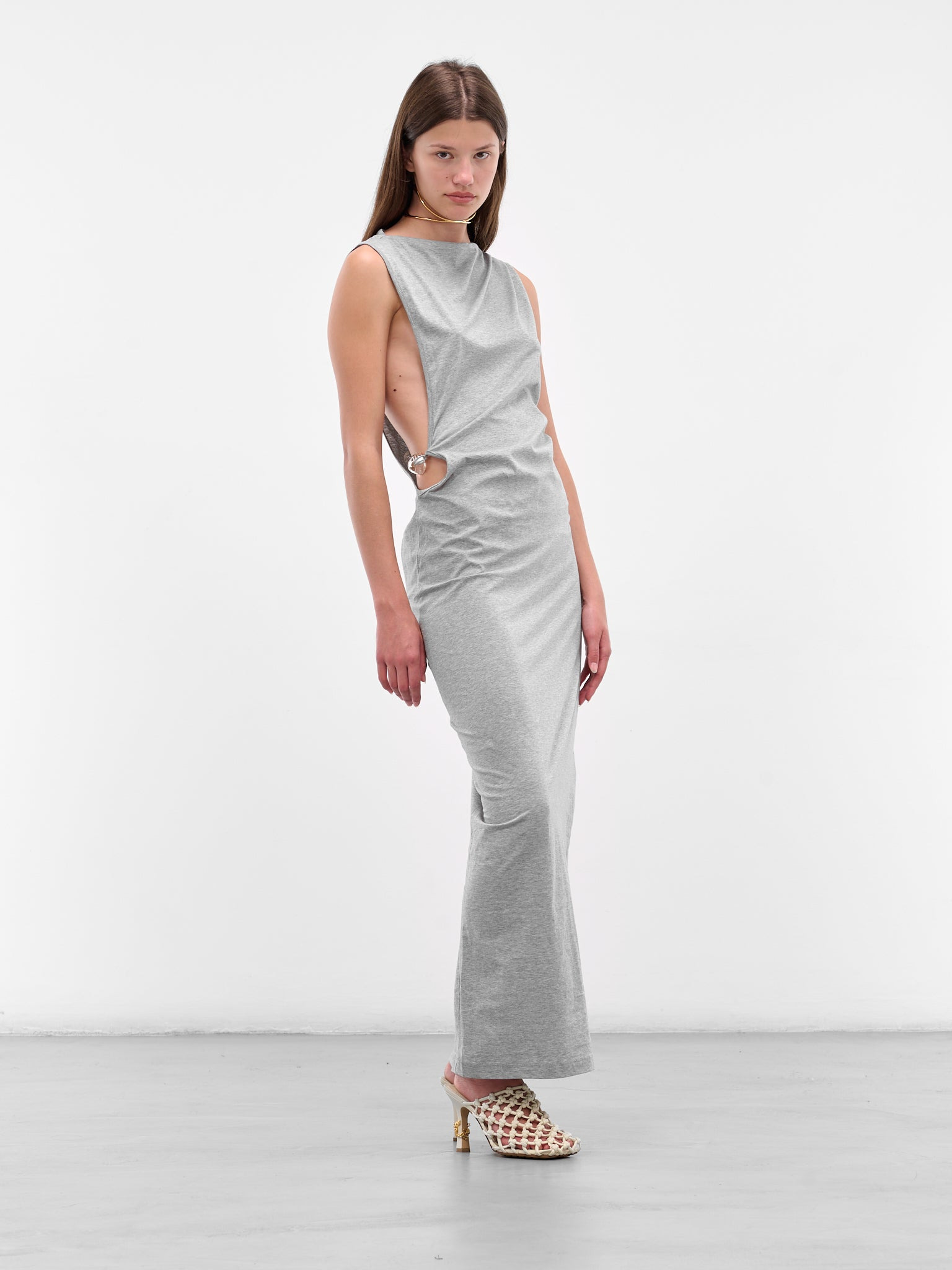 Anora Encased Nature Column Dress - 6