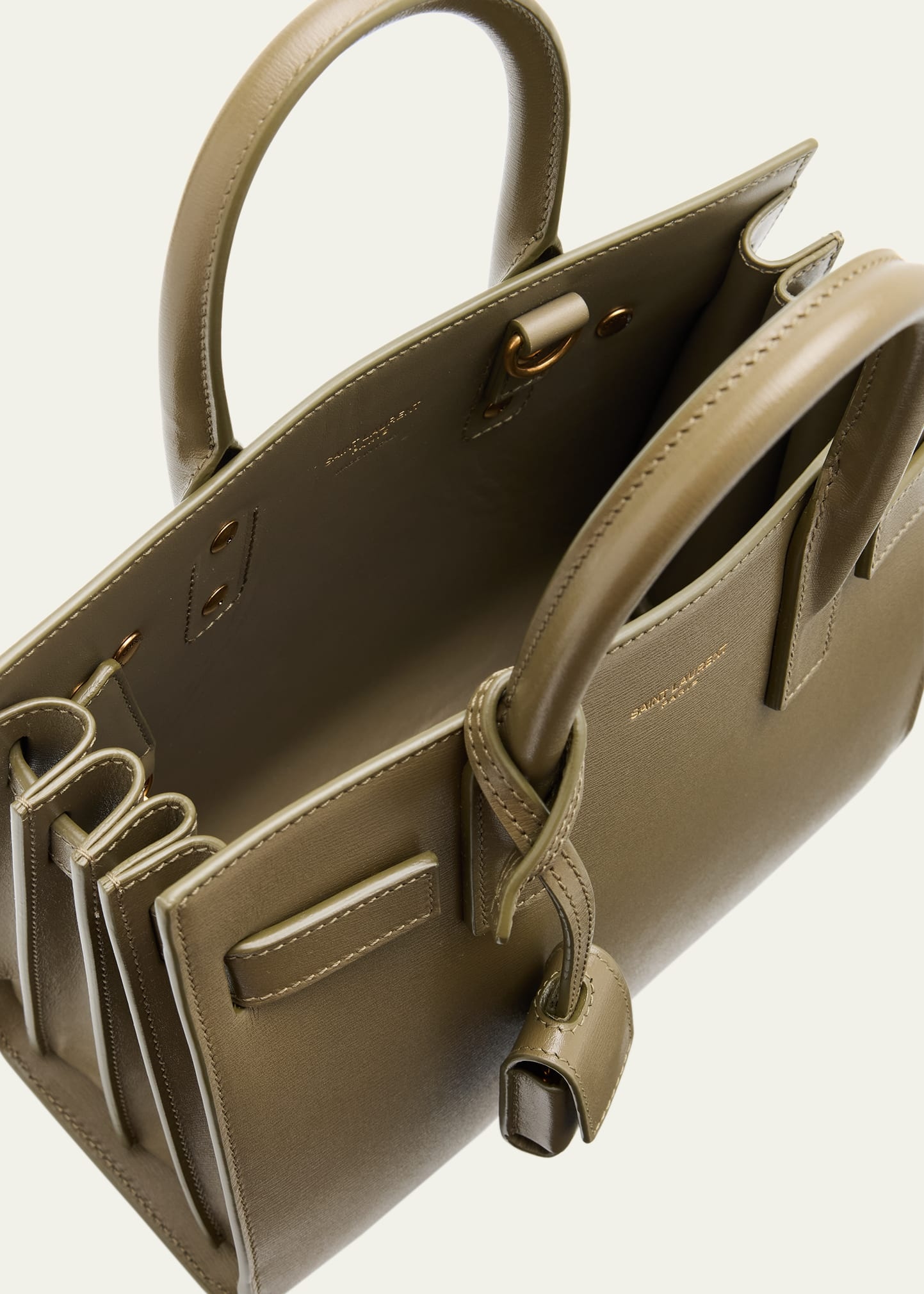 Sac De Jour Nano Top-Handle Bag in Smooth Leather - 4