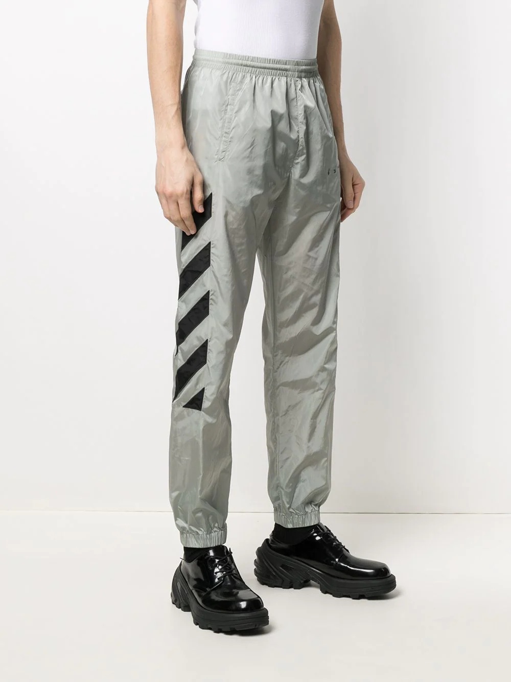 logo-print track pants - 3