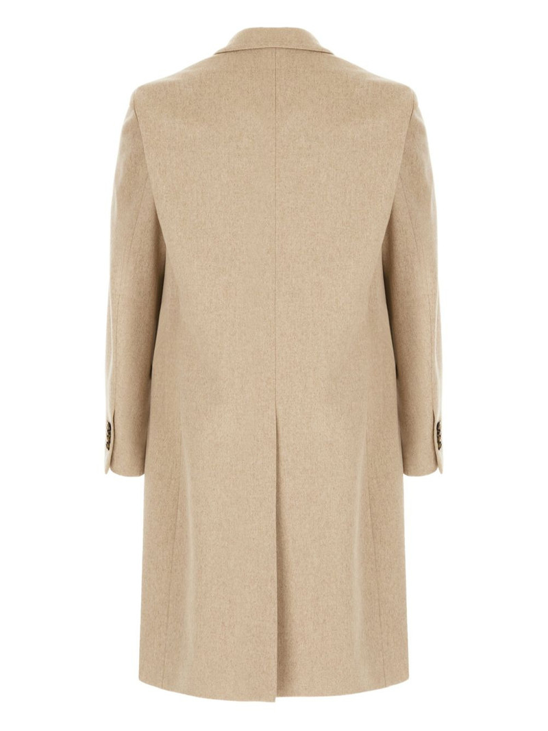 LARDINI double-breasted wool coat outlook