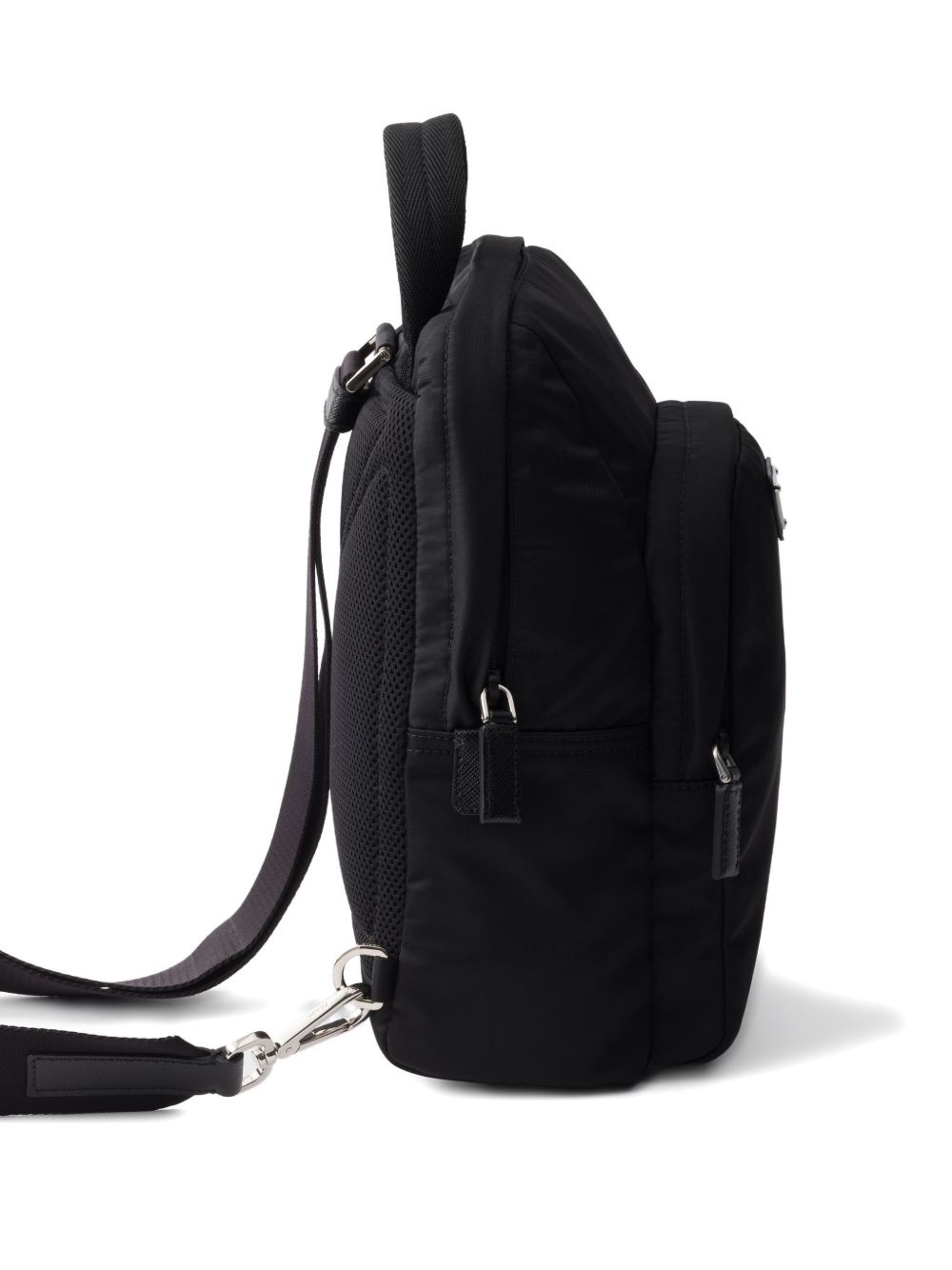 triangle-logo backpack - 4