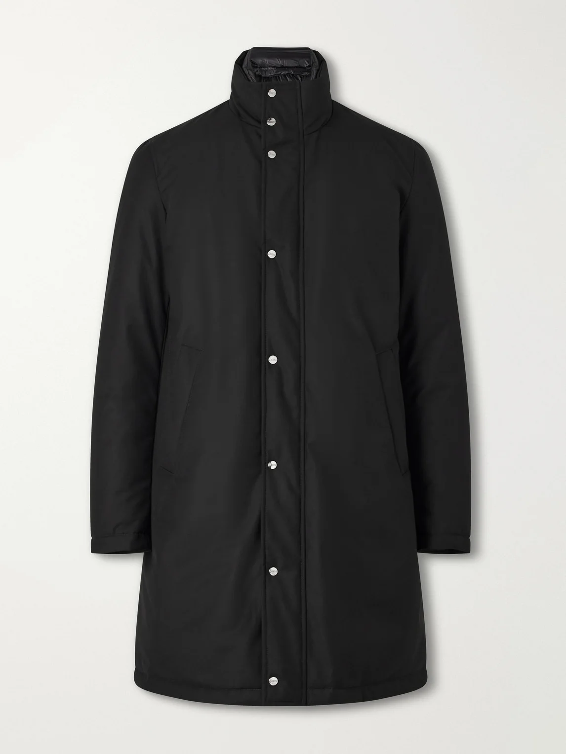 New Business Layered Padded Shell Down Coat - 1