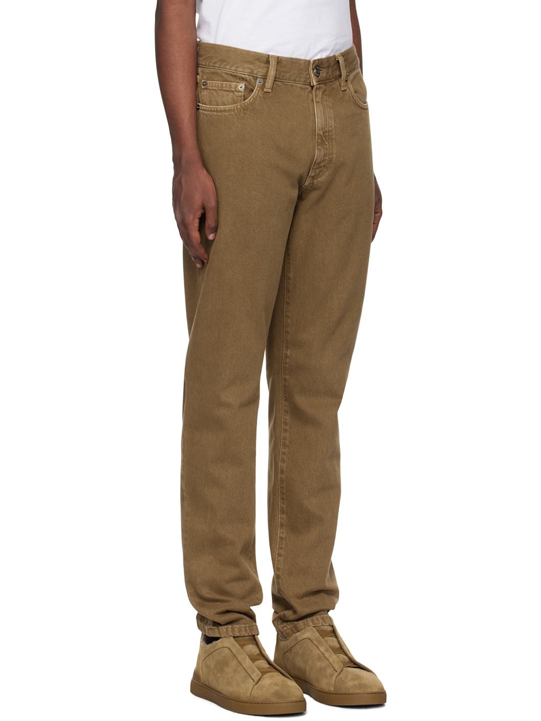 Khaki Roccia Jeans - 2
