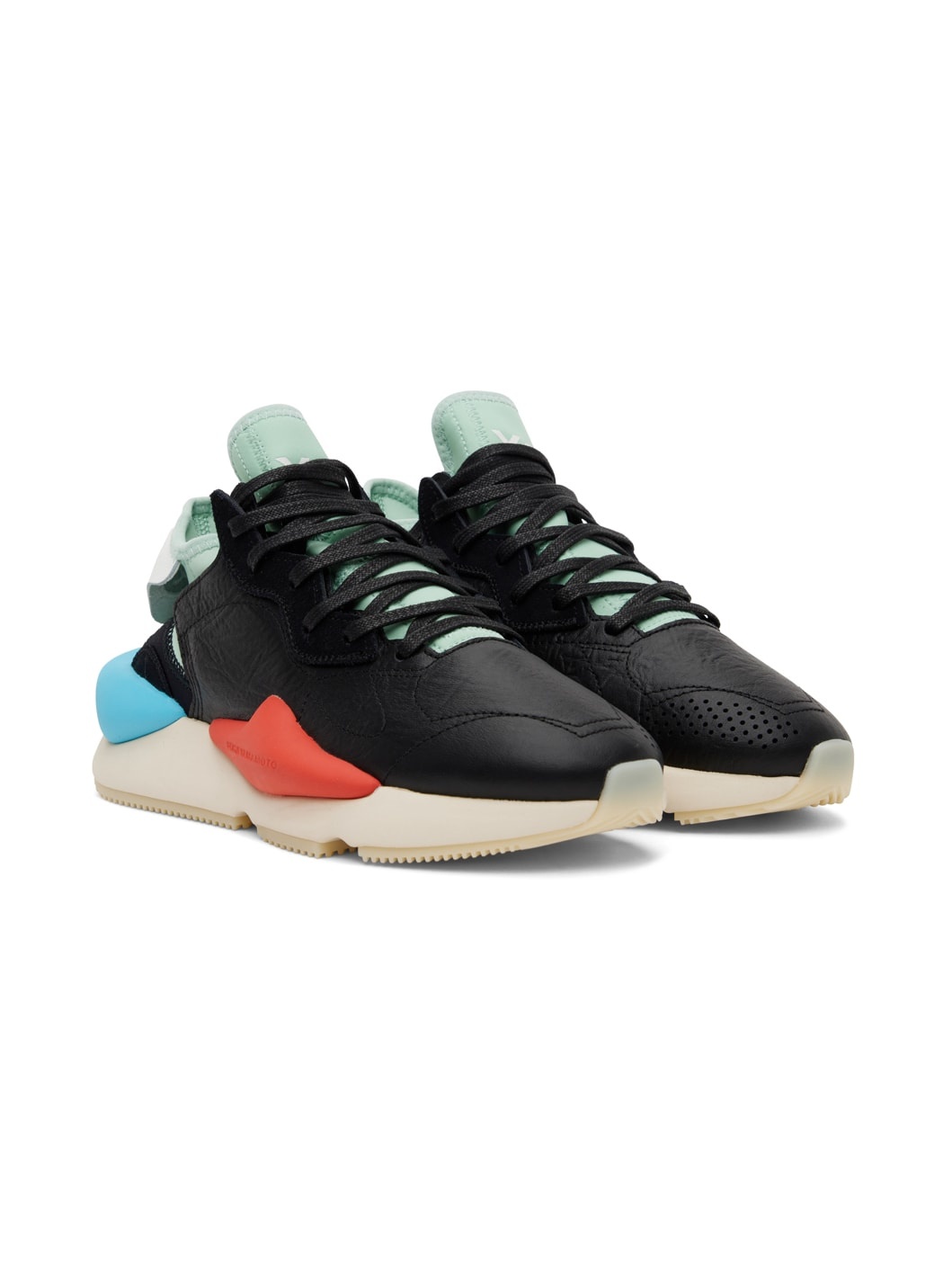 Black & Multicolor Kaiwa Sneakers - 4