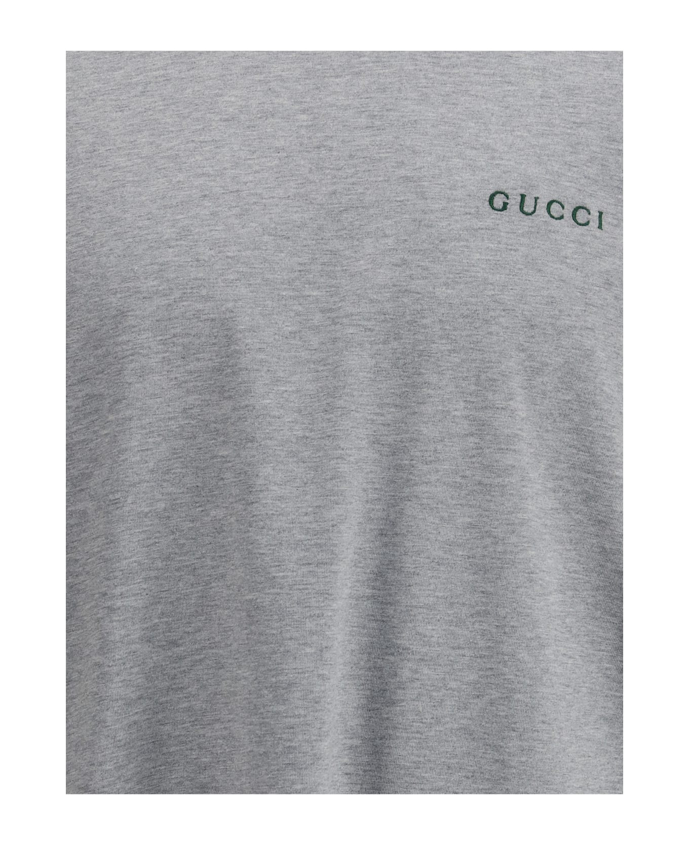 Cotton T-shirt With Embroidered Logo - 3