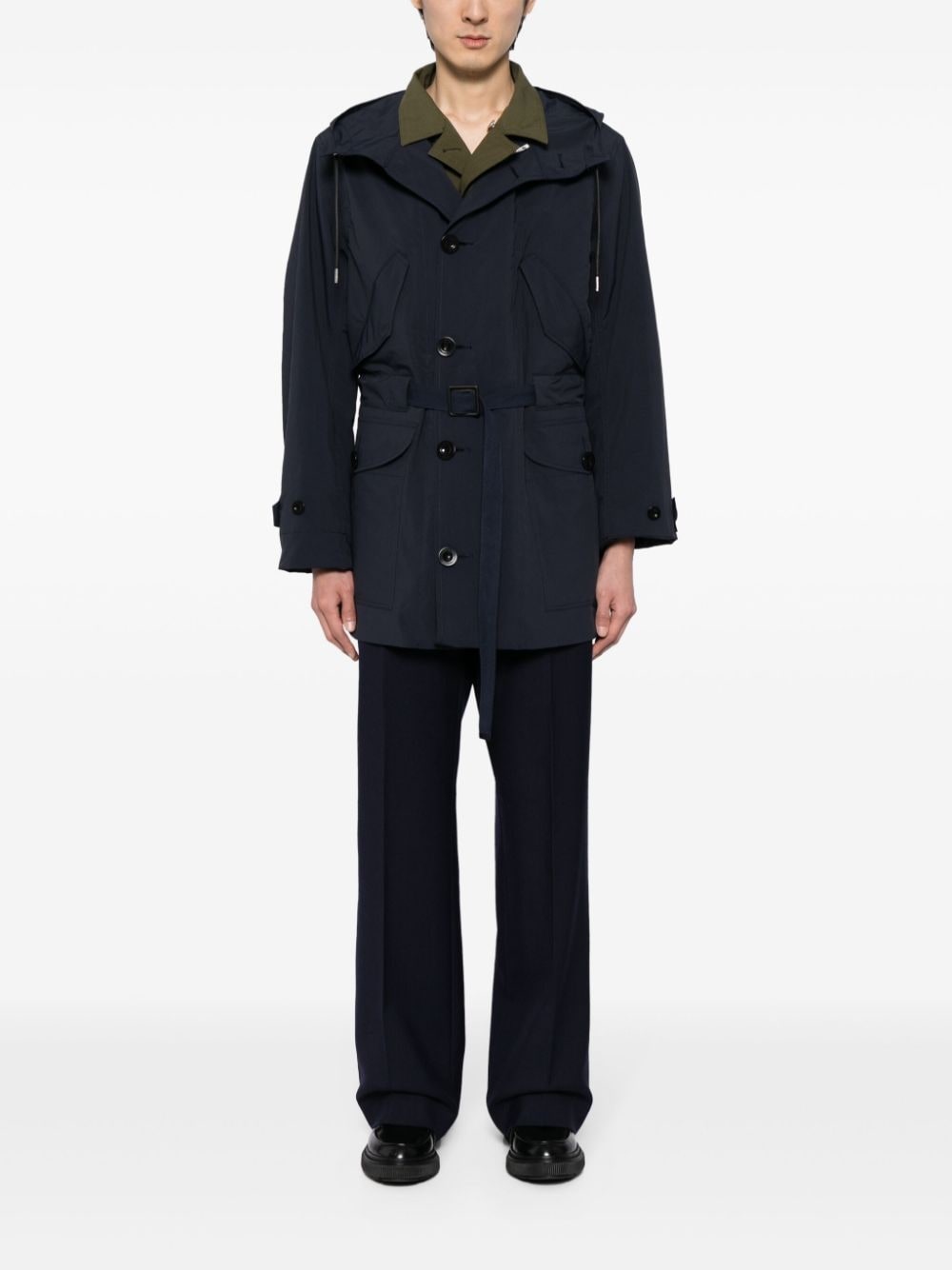 single-breasted coat - 6