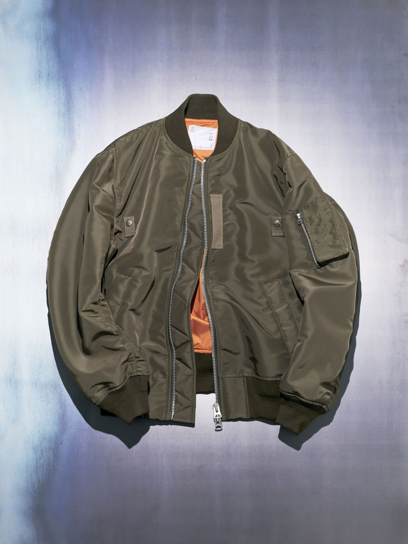 sacai Nylon Twill Blouson outlook