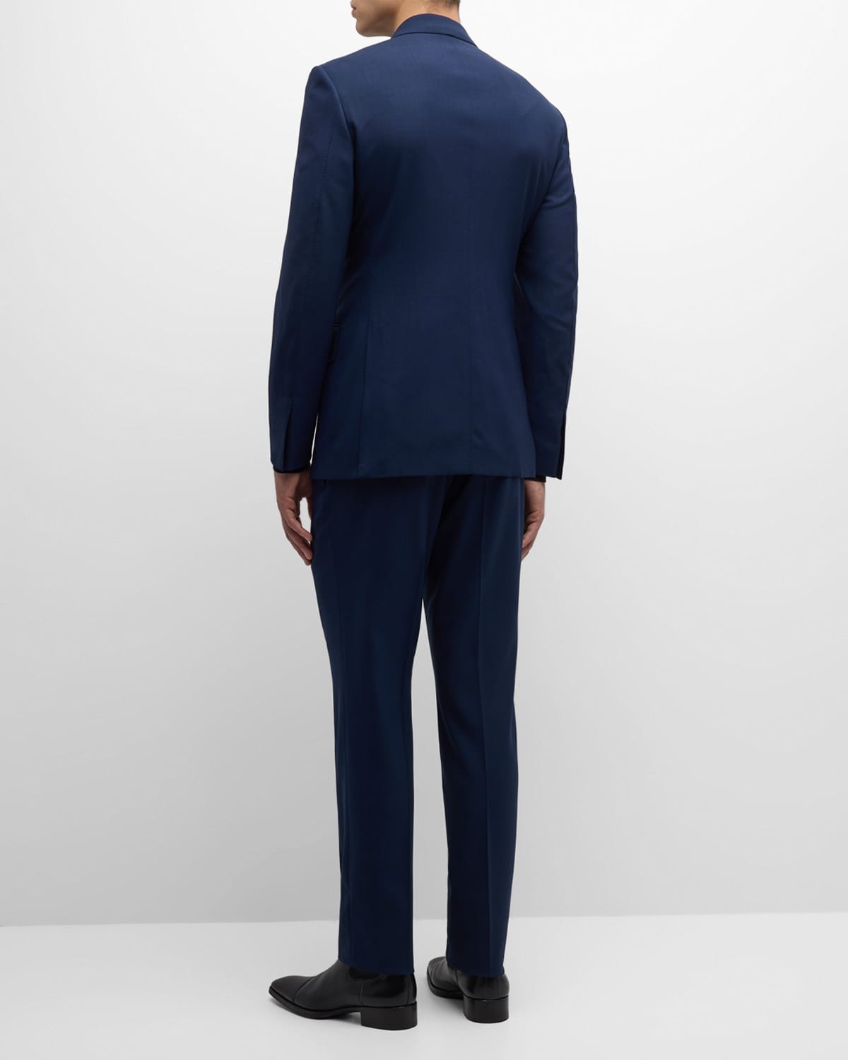 Men's Shelton Mouline Check Suit - 5