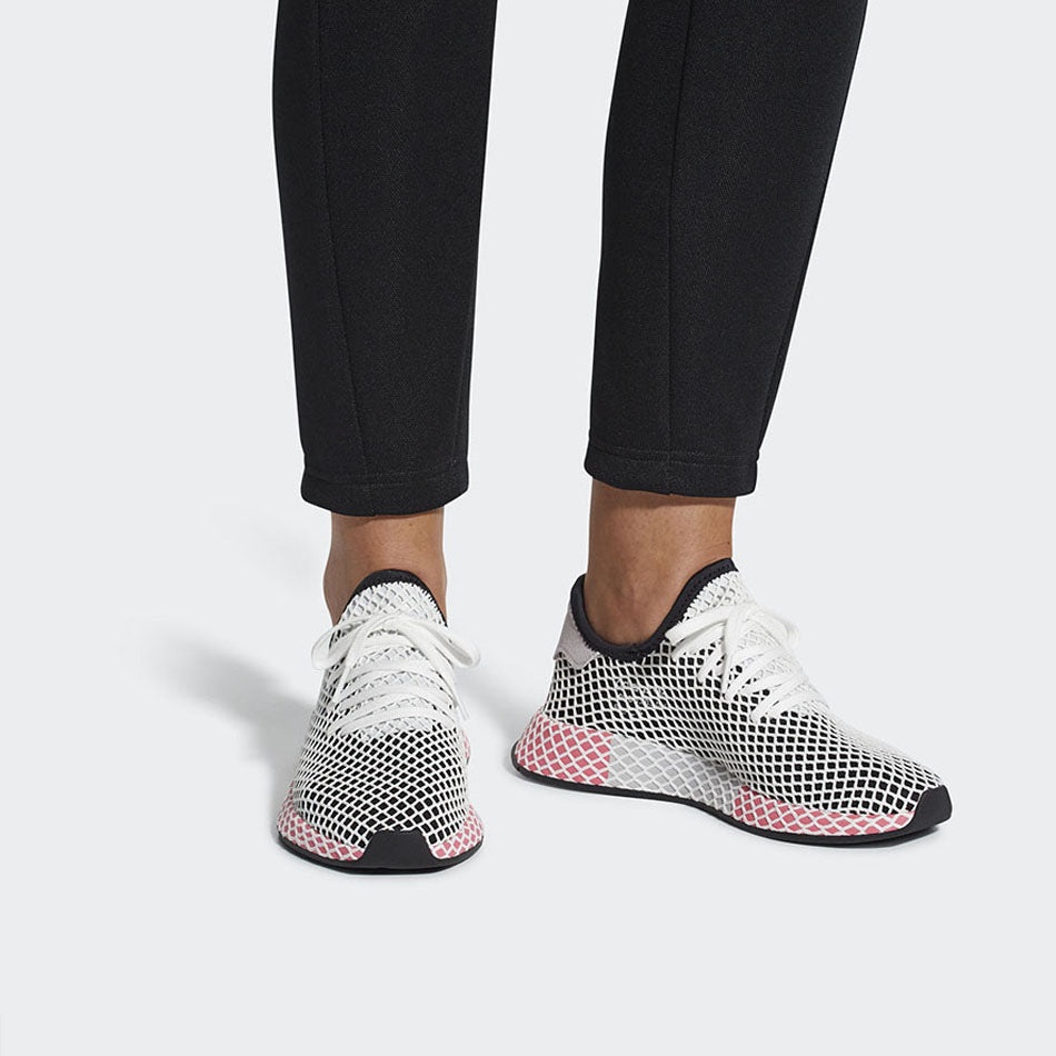 adidas (WMNS) adidas Deerupt 'Black Pink Rose' CQ2909 REVERSIBLE