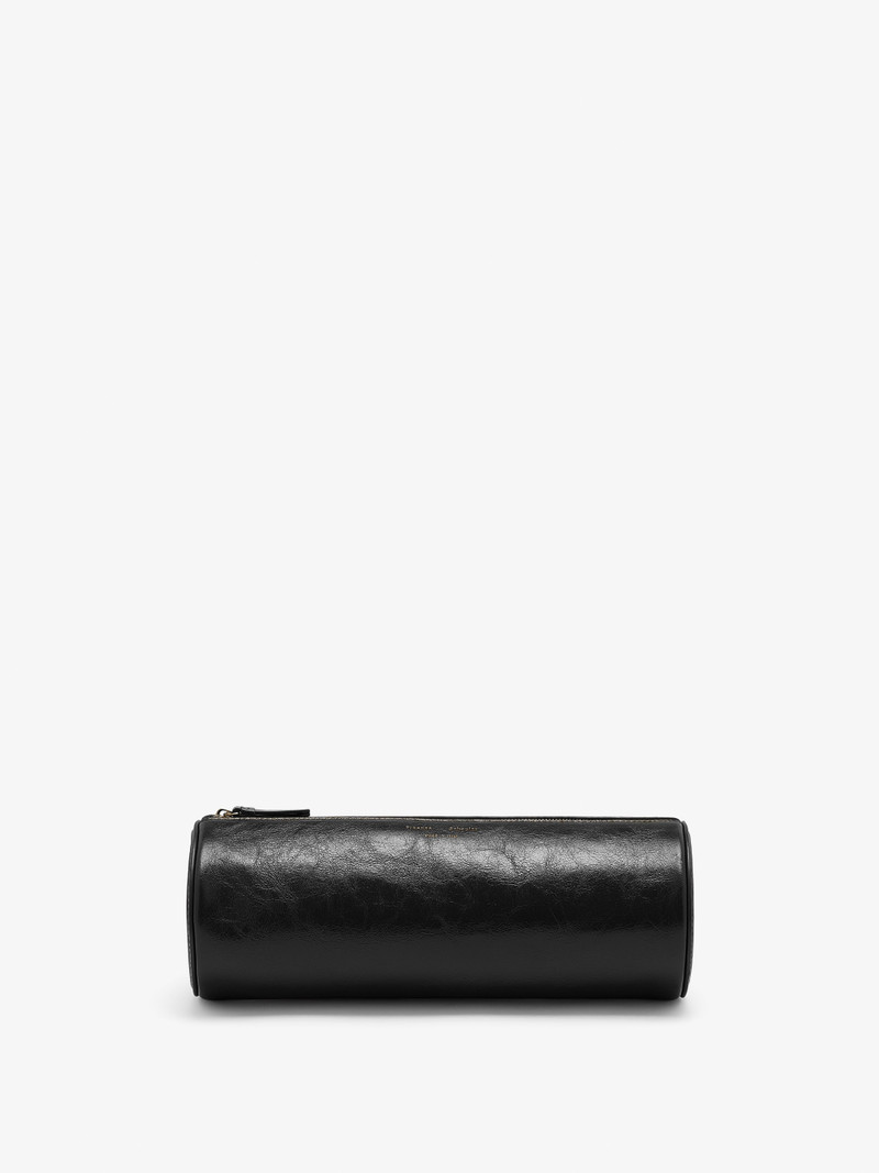 Silo Clutch in Shiny Calf 1