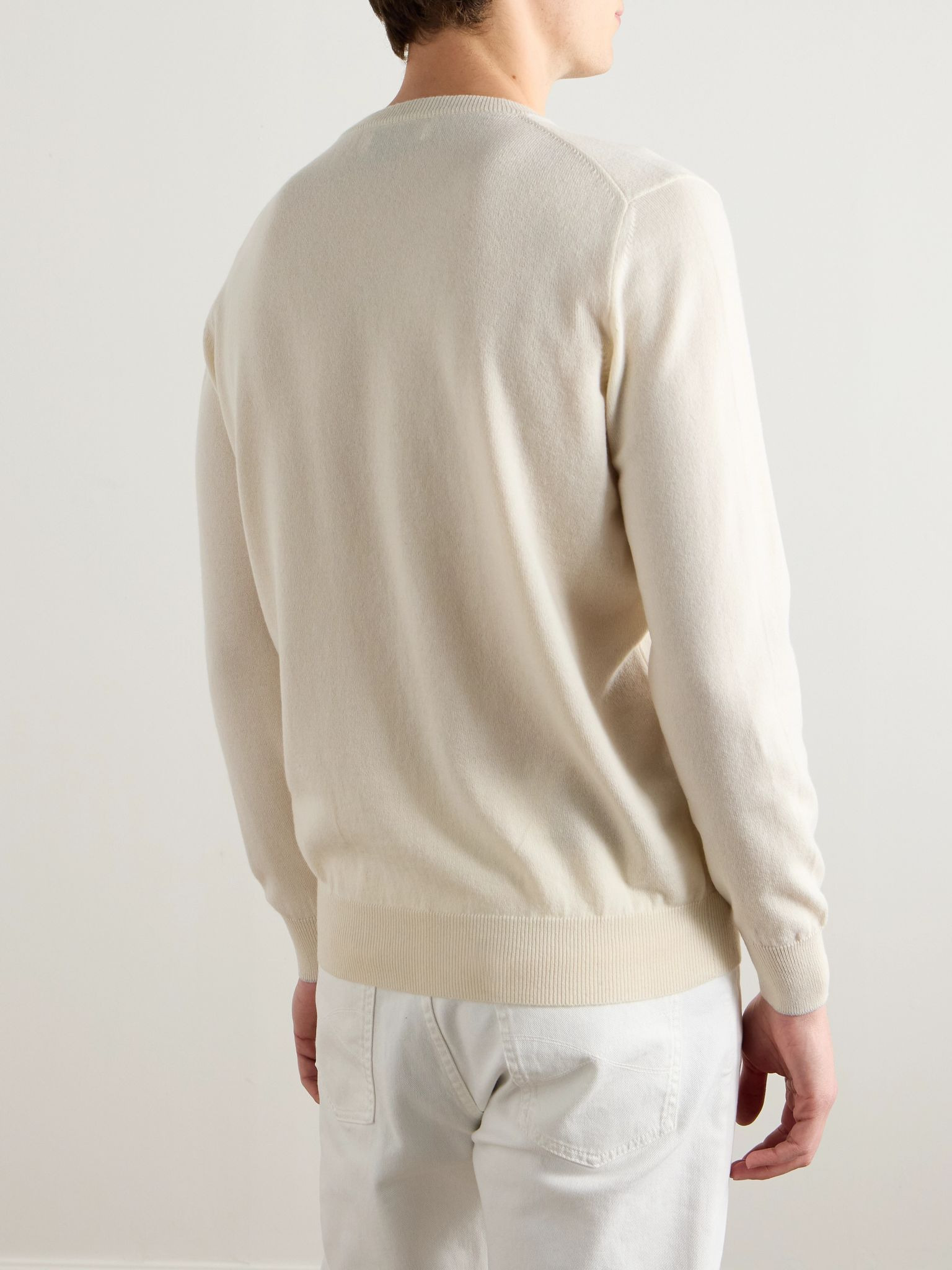 Cashmere Sweater Ecru - 4