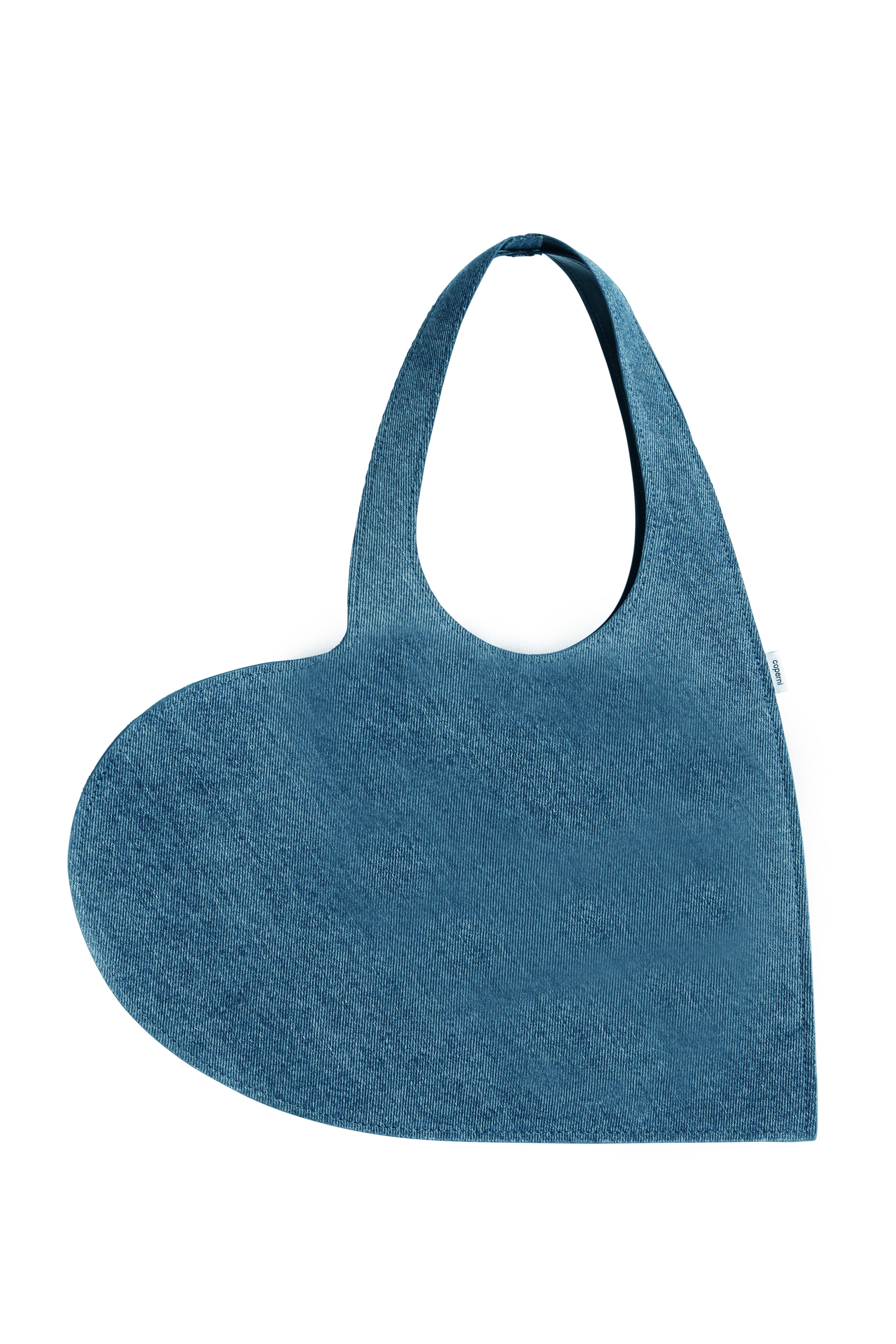 Denim Heart Tote Bag - 4