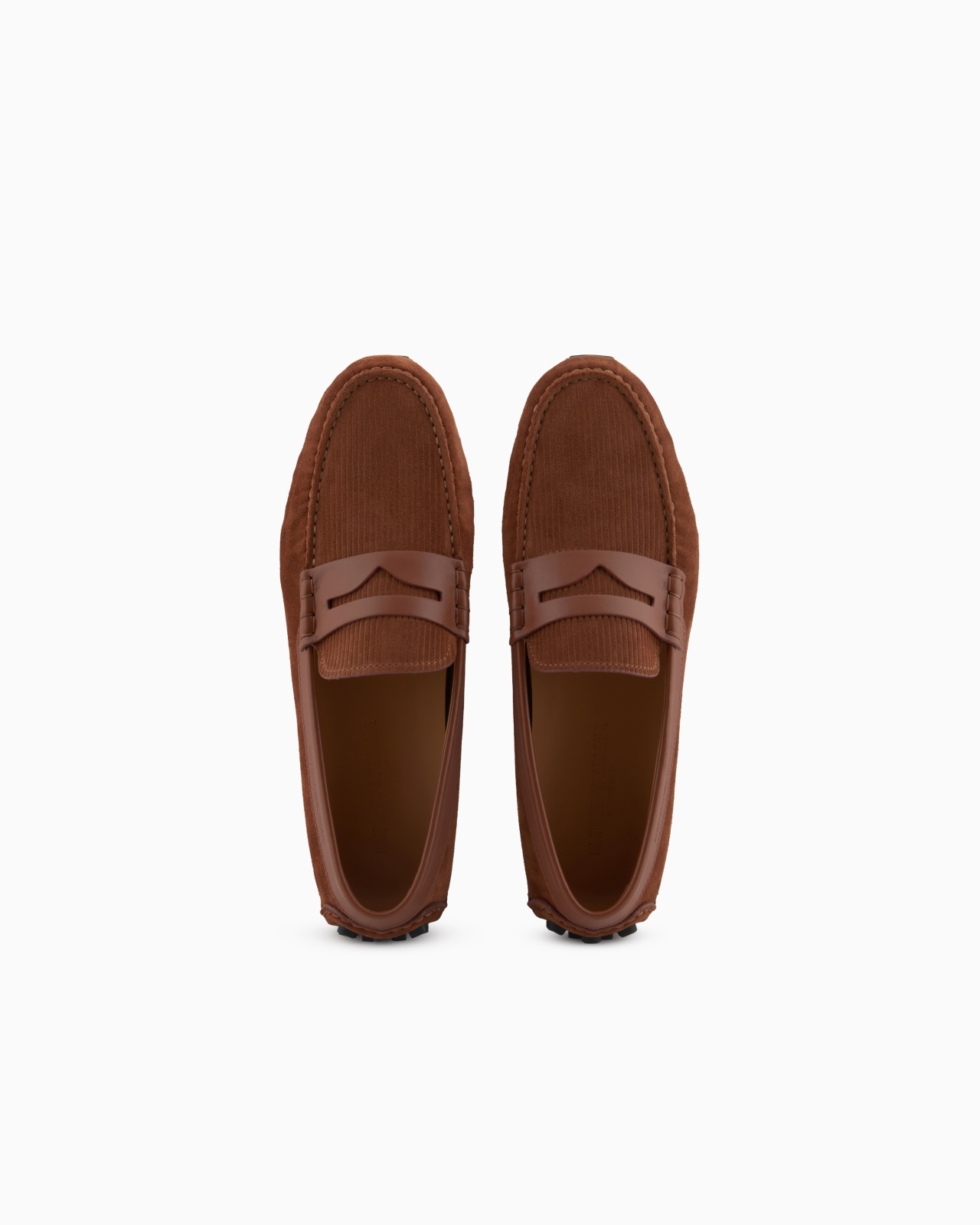 MULTI-STRIPED SUEDE DRIVING LOAFERS - 3