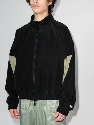 Rhude panelled zip-front jacket outlook