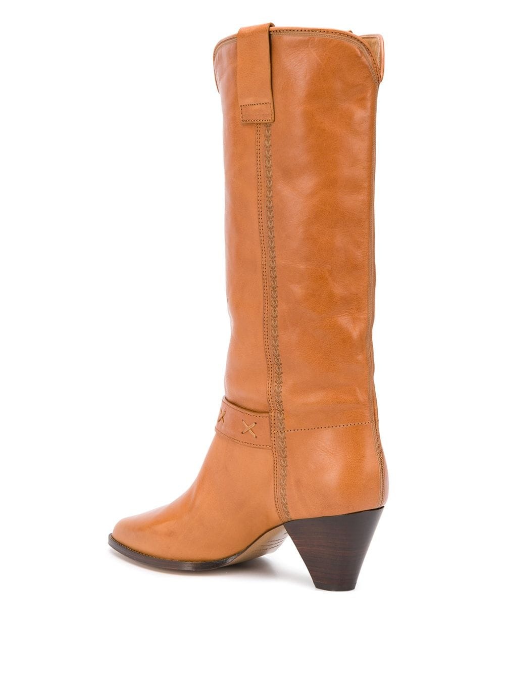 Dulma cone-heel boots - 3